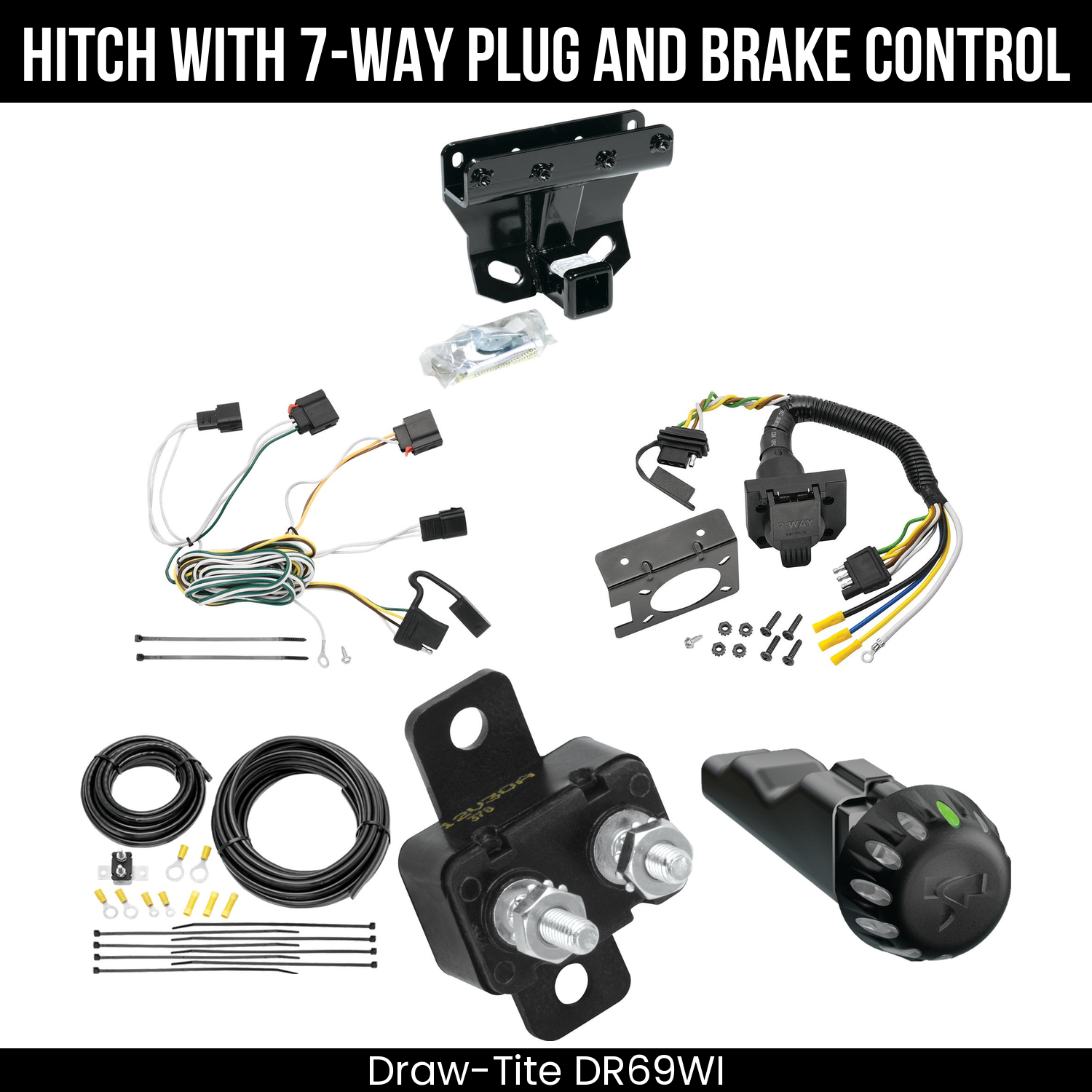 Trailer Hitch , 7-Way , Tekonsha Voyager iD Smart Brake Control