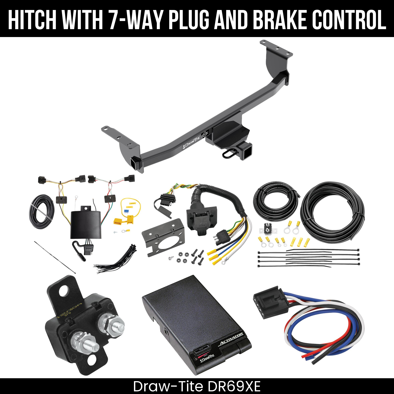 Trailer Hitch , 7-Way , Draw-Tite Activator Brake Control