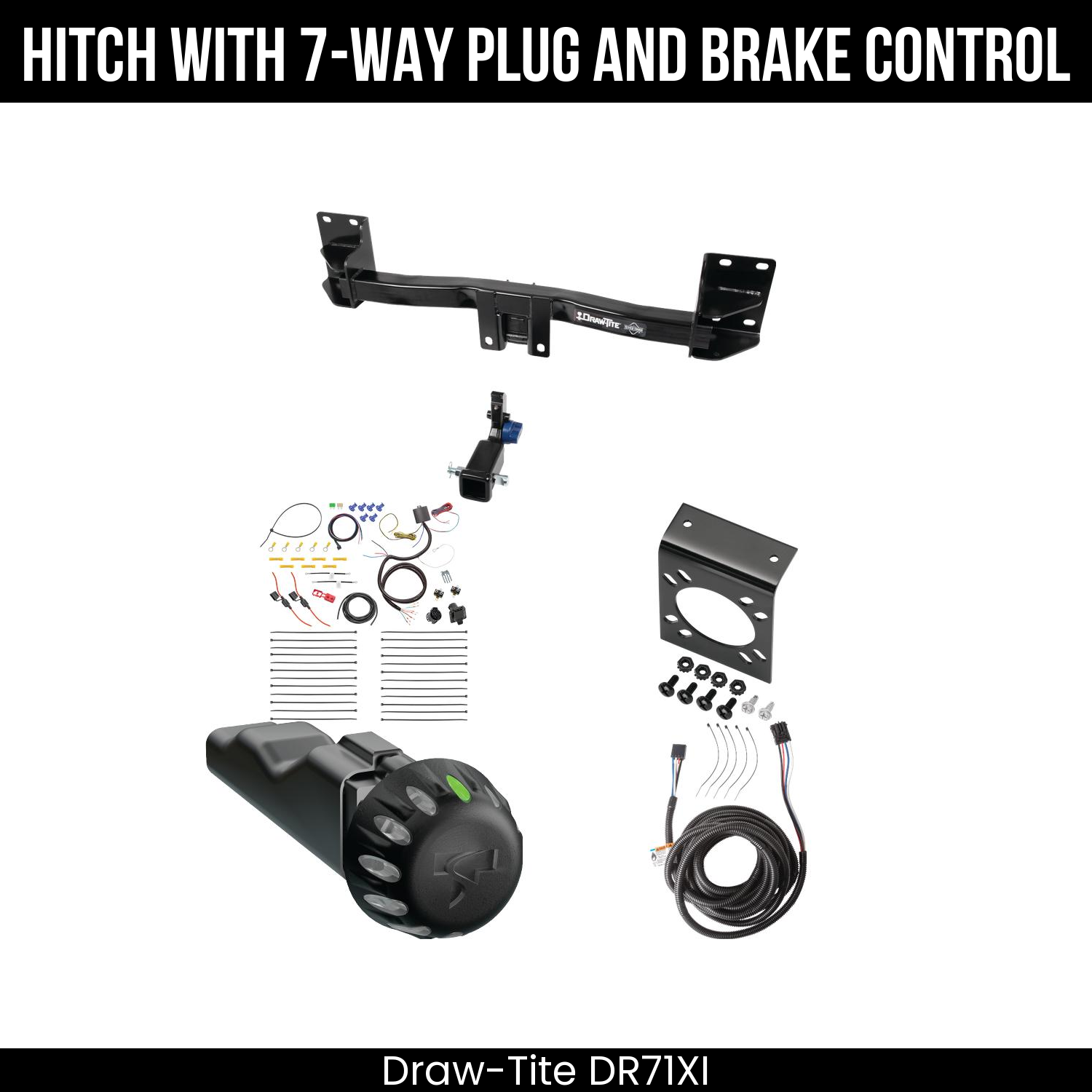 Trailer Hitch , 7-Way , Tekonsha Voyager iD Smart Brake Control