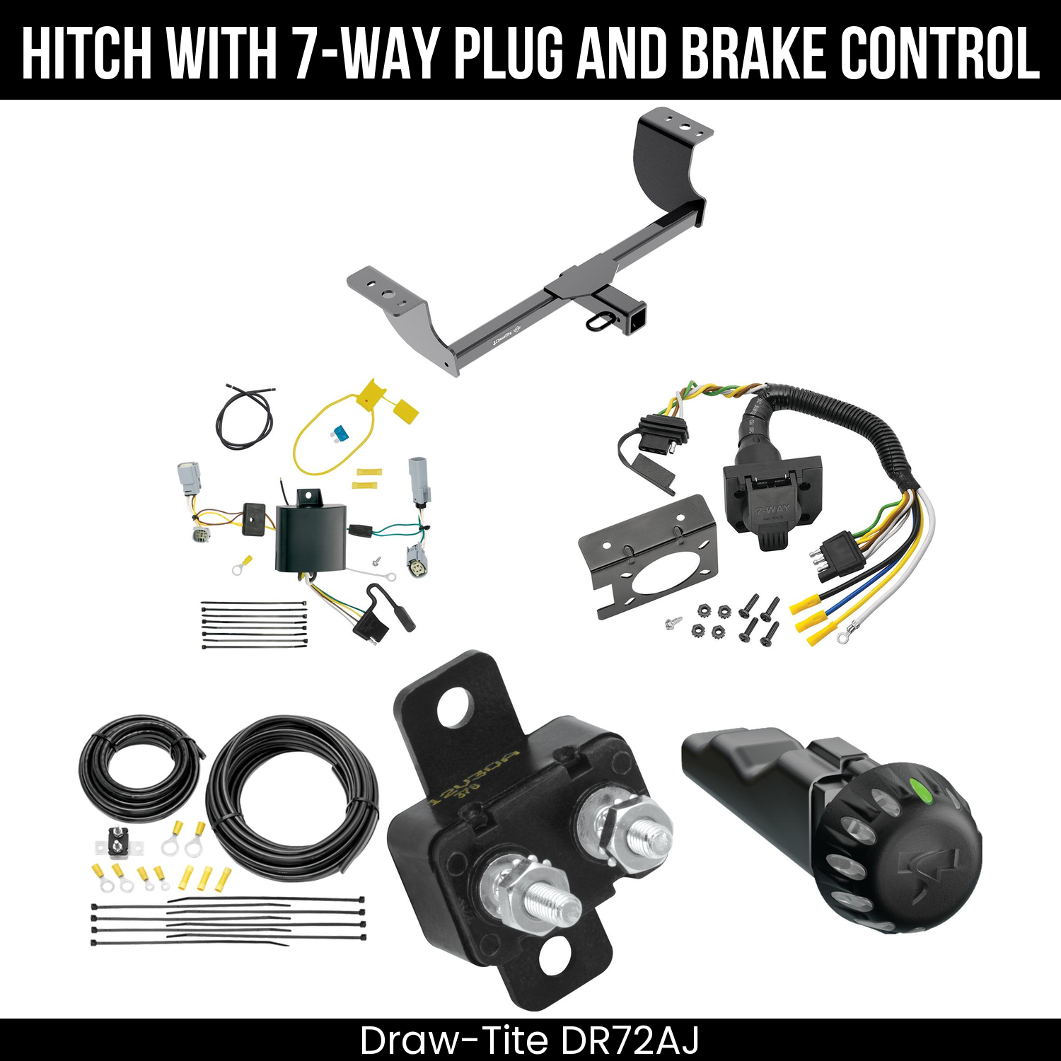 Trailer Hitch , 7-Way , Tekonsha Voyager iD Smart Brake Control
