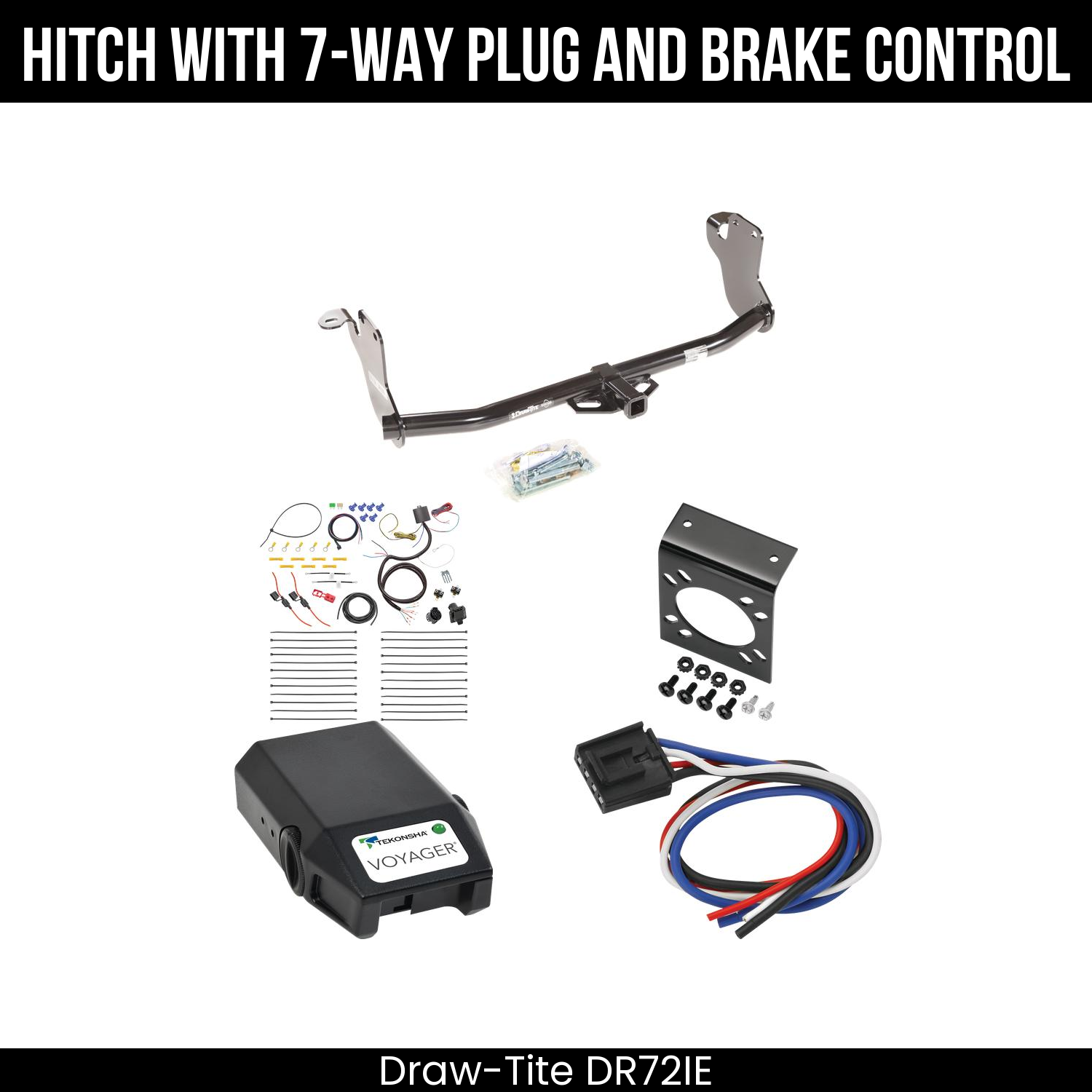 Trailer Hitch , 7-Way , Tekonsha Voyager Brake Control