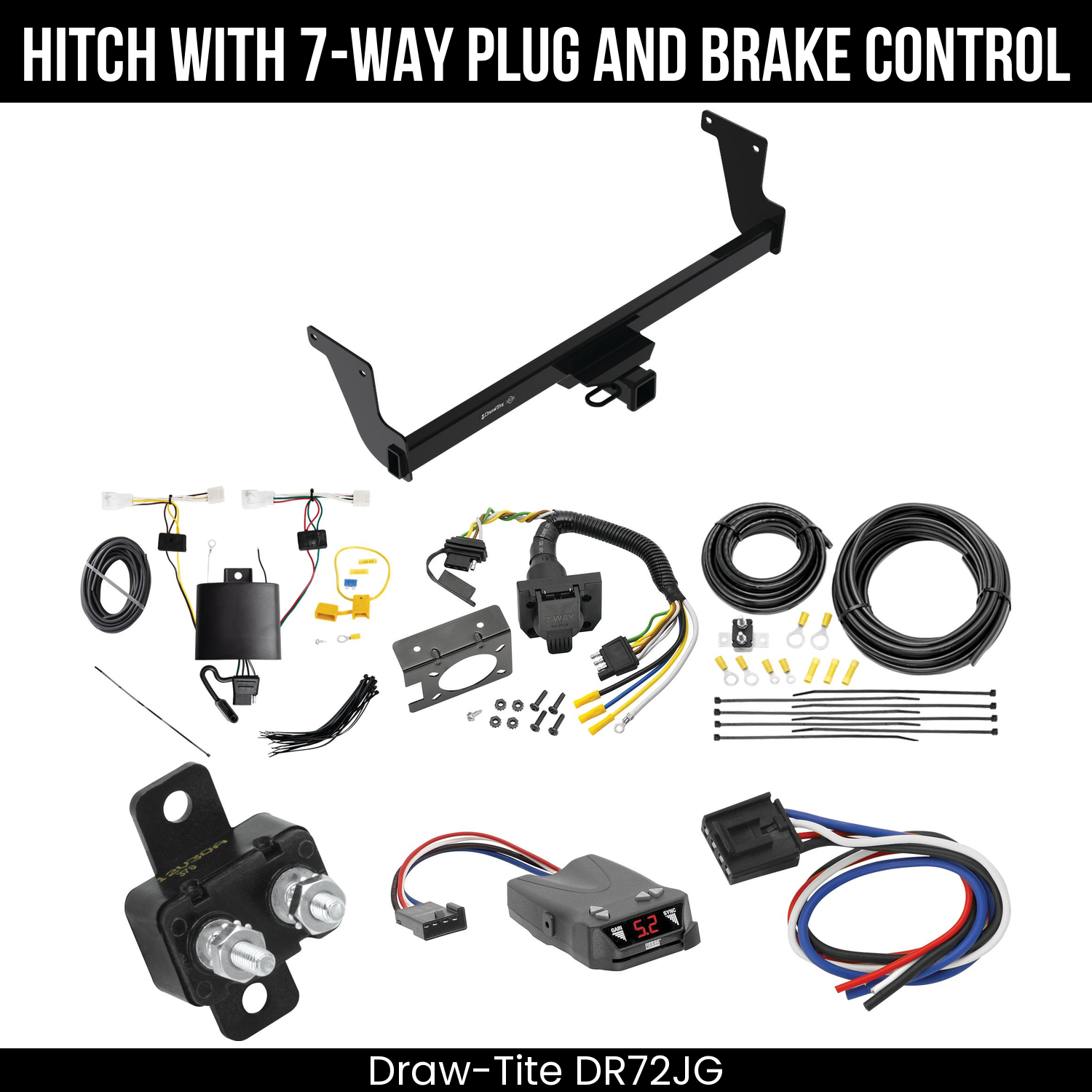 Trailer Hitch , 7-Way , Reese Brakeman IV Brake Control