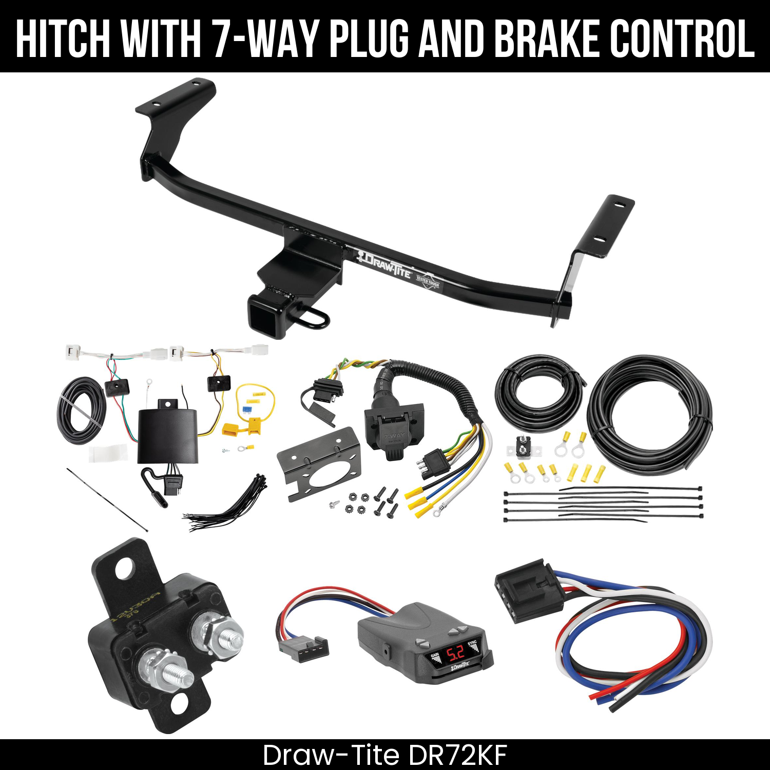 Trailer Hitch , 7-Way , Draw-Tite Activator IV Brake Control