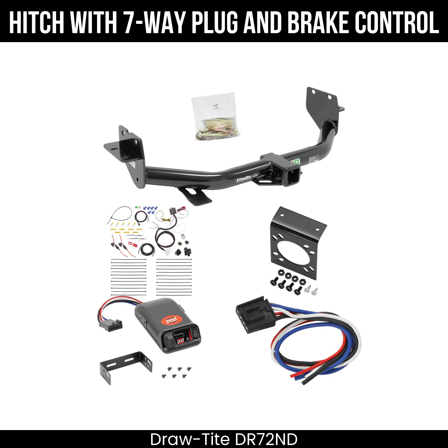 Trailer Hitch , 7-Way , Pro Series POD Brake Control