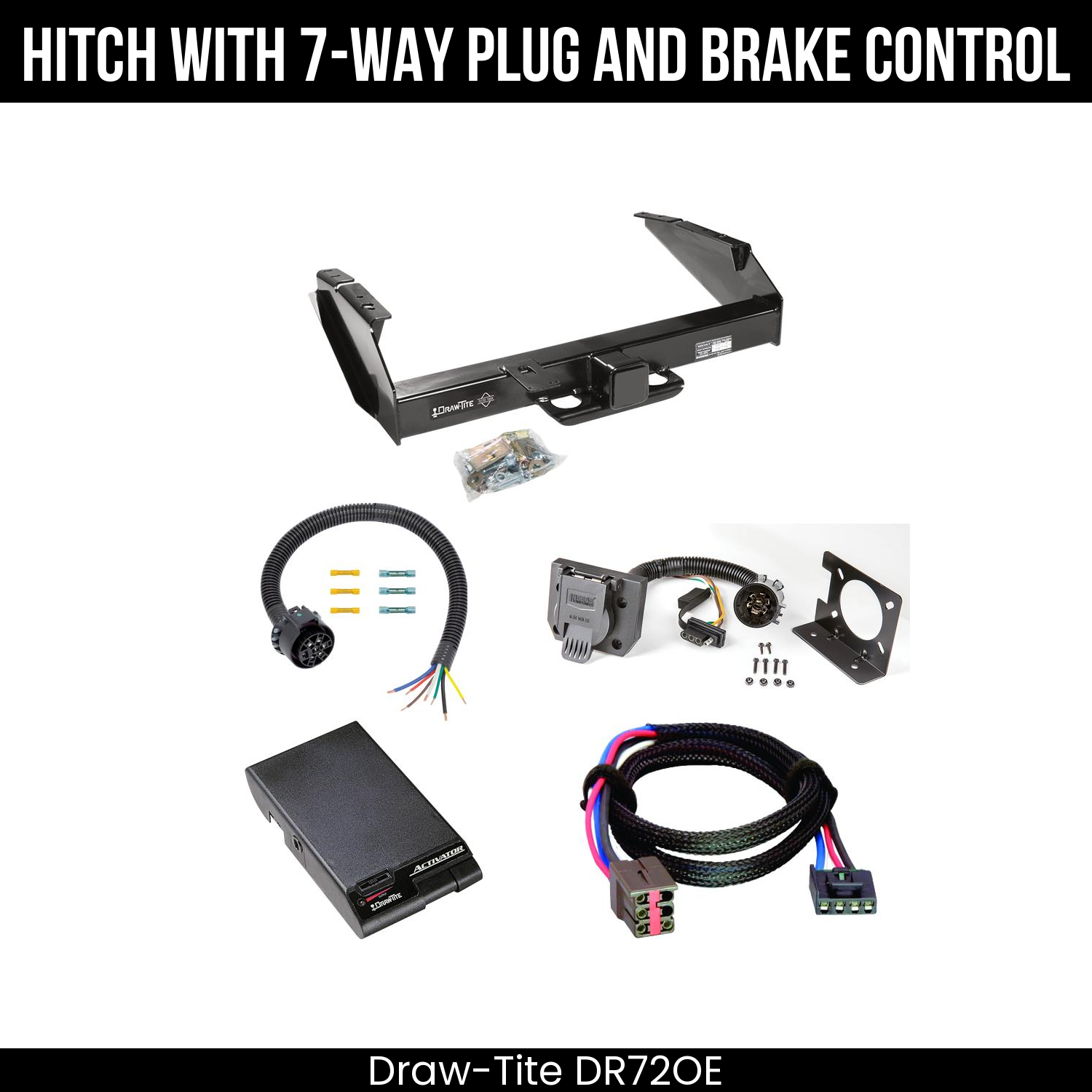 Trailer Hitch , 7-Way , Draw-Tite Activator Brake Control