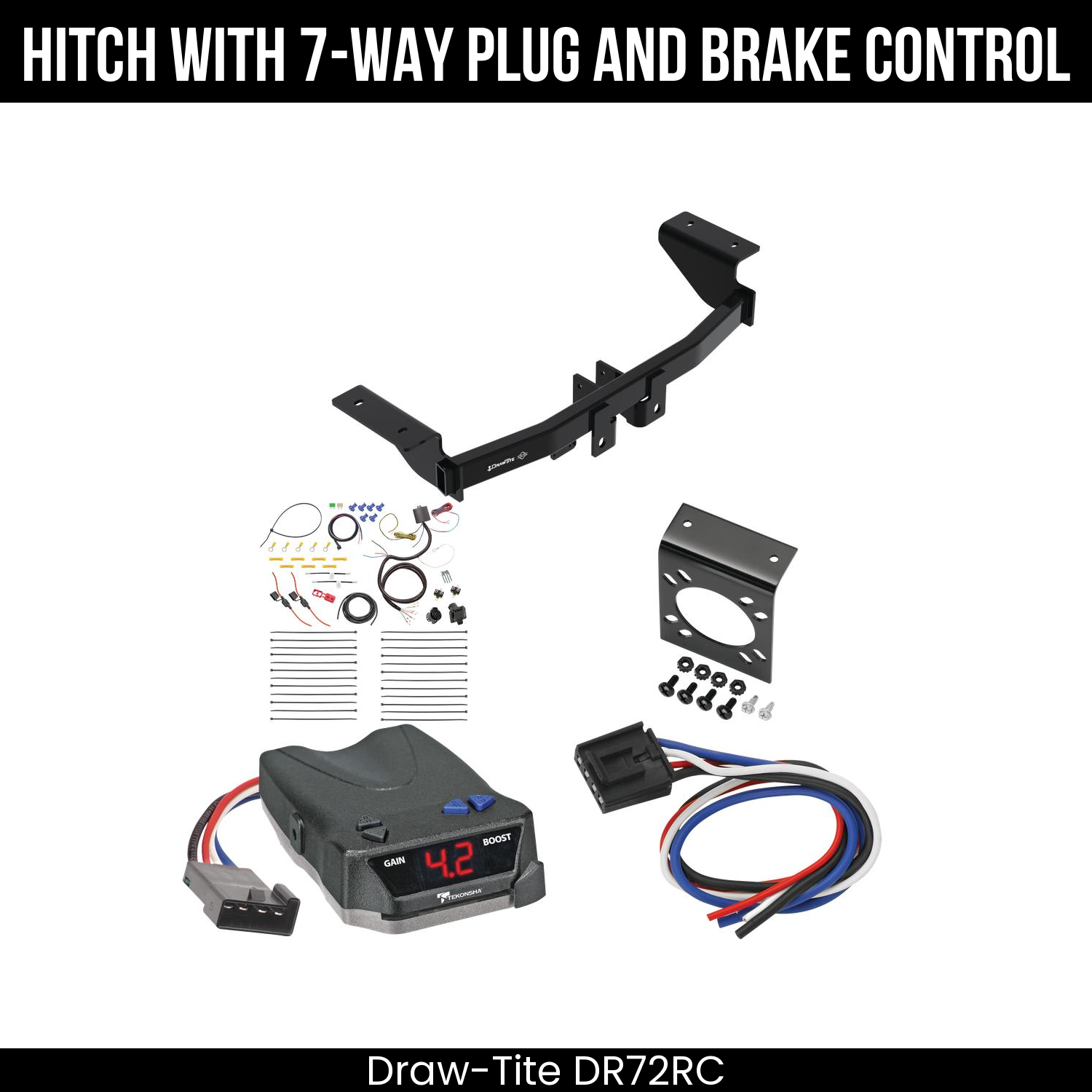 Trailer Hitch , 7-Way , Tekonsha Brake EVN Control