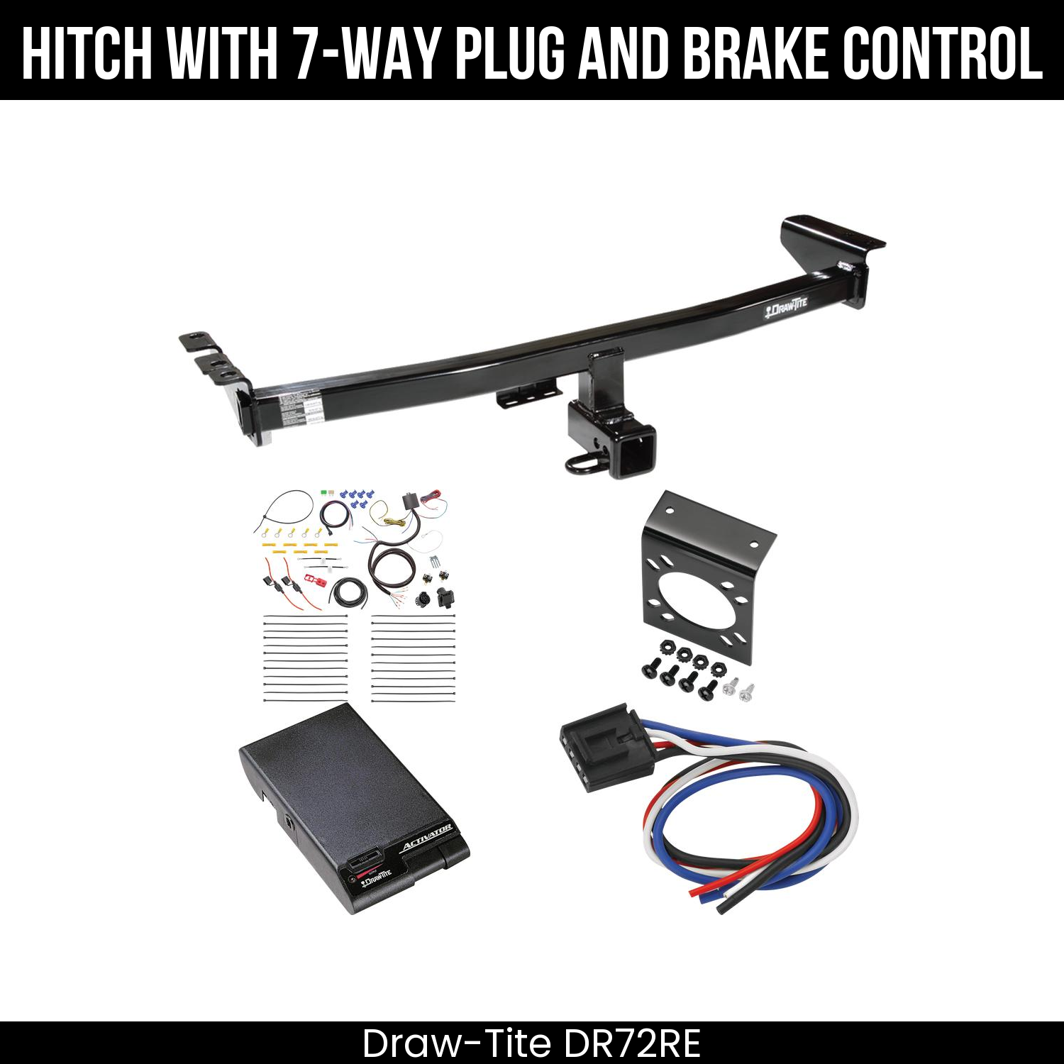 Trailer Hitch , 7-Way , Draw-Tite Activator Brake Control