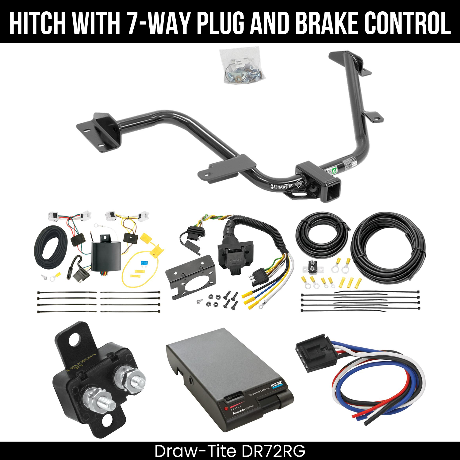 Trailer Hitch , 7-Way , Reese Brakeman Brake Control