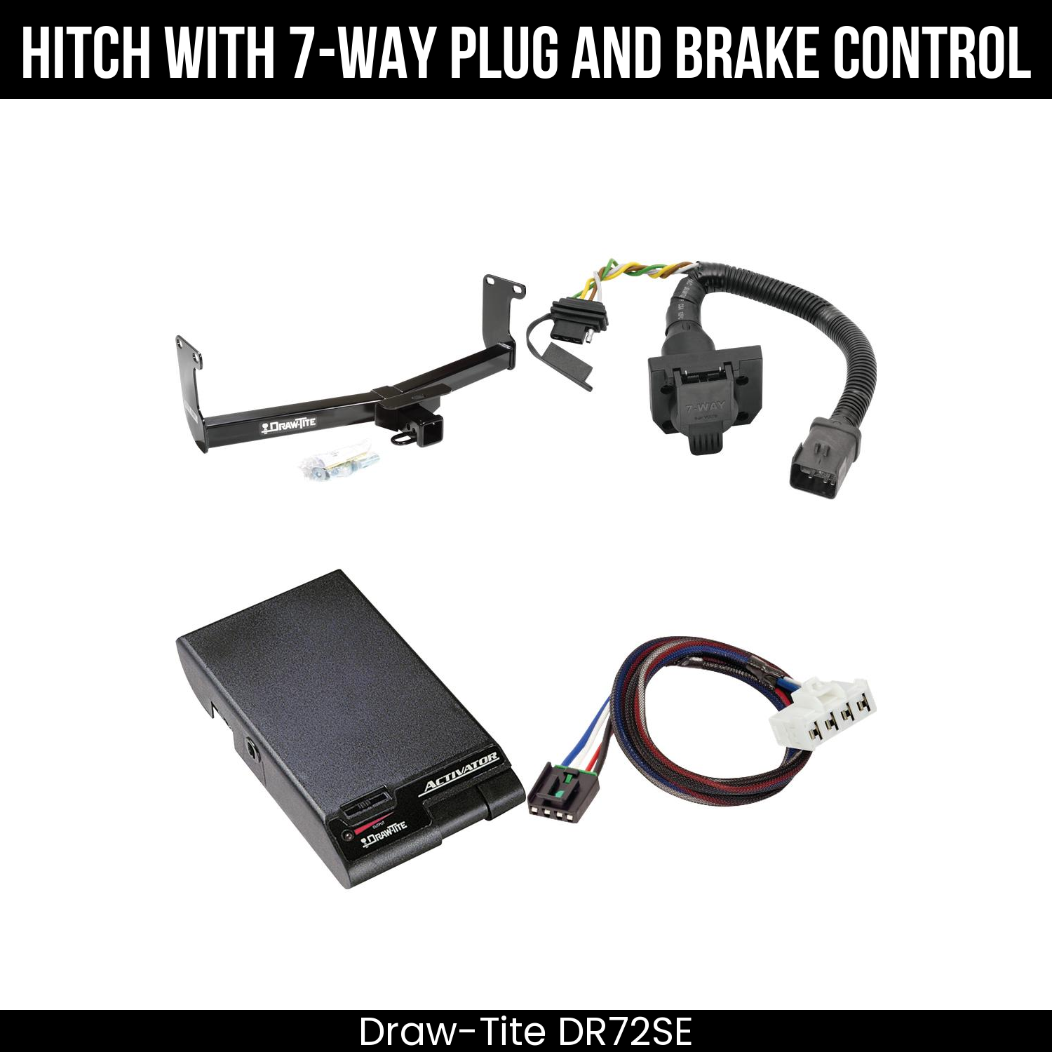 Trailer Hitch , 7-Way , Draw-Tite Activator Brake Control