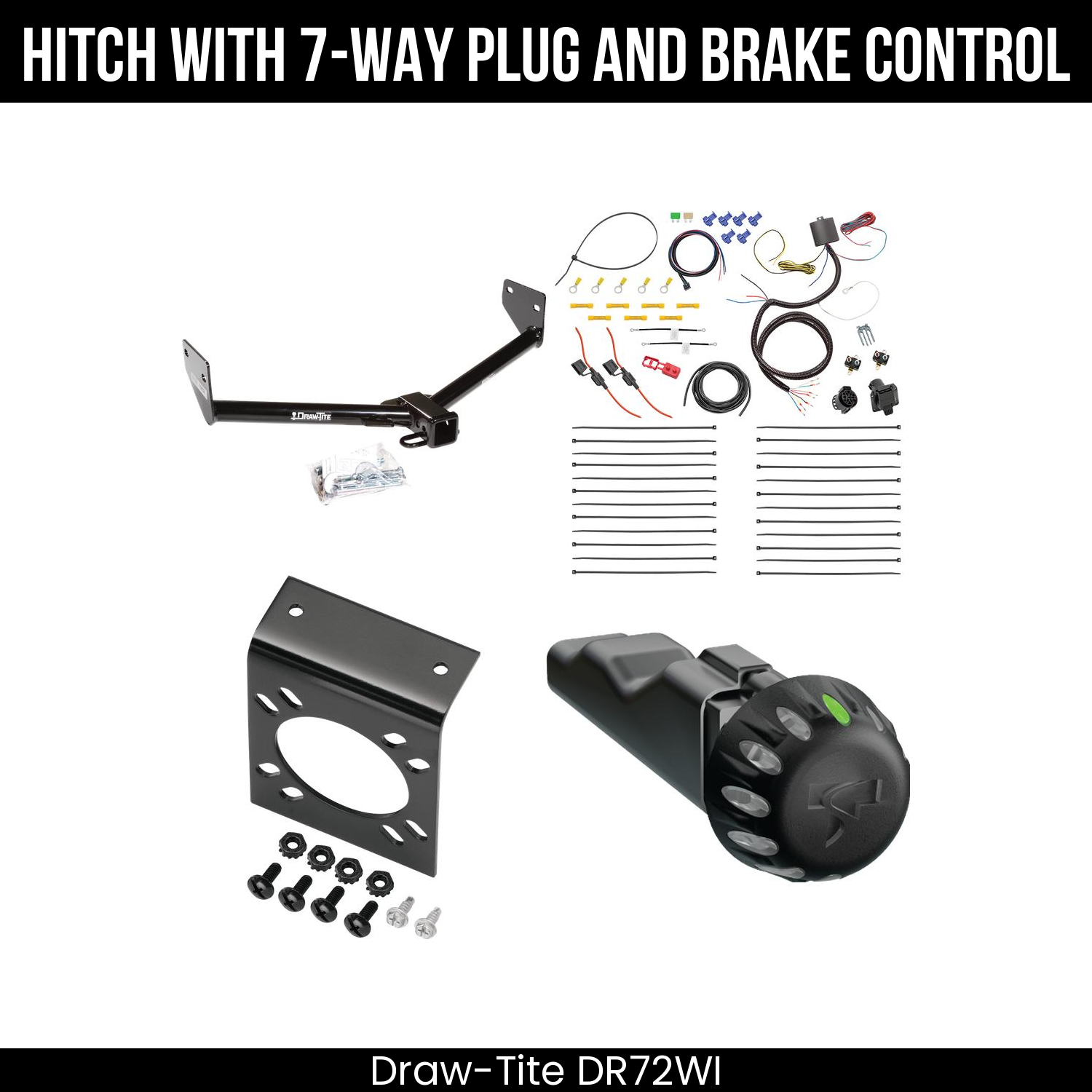 Trailer Hitch , 7-Way , Tekonsha Voyager iD Smart Brake Control