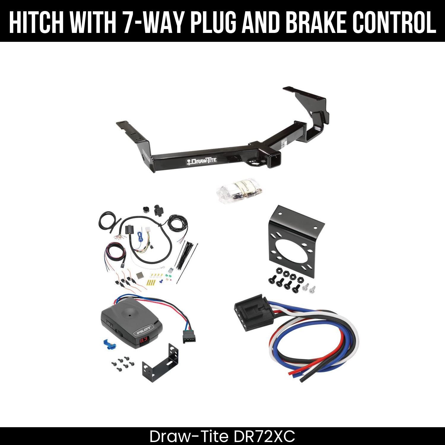 Trailer Hitch , 7-Way , Pro Series Pilot Brake Control