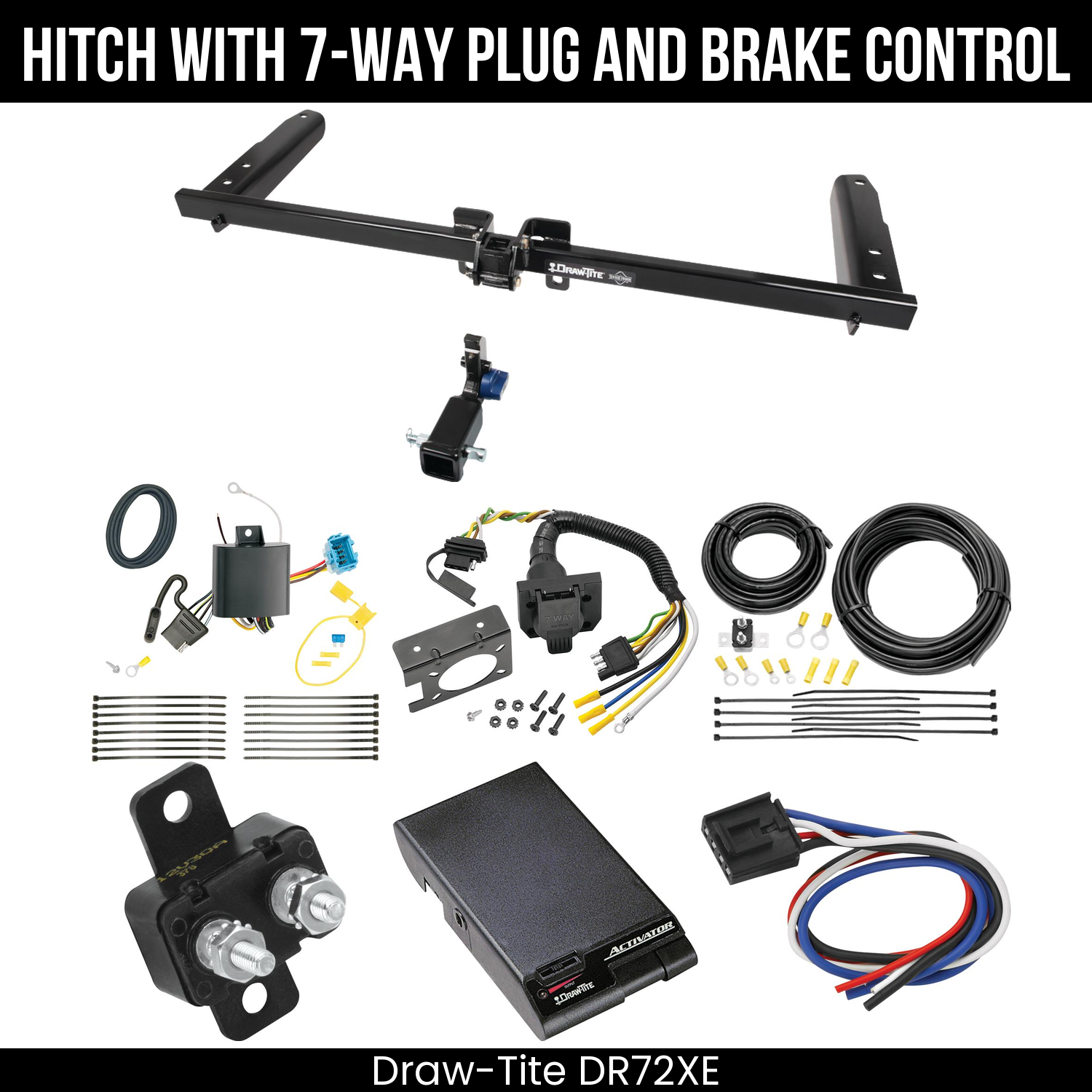 Trailer Hitch , 7-Way , Draw-Tite Activator Brake Control