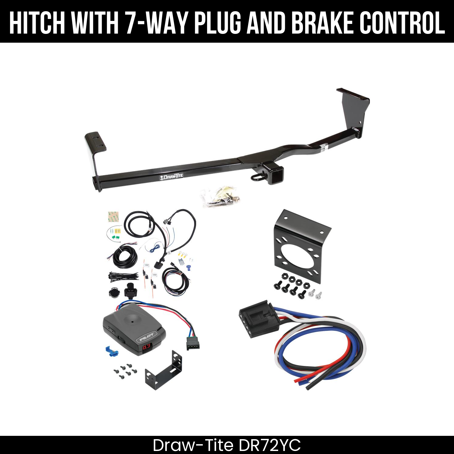 Trailer Hitch , 7-Way , Pro Series Pilot Brake Control