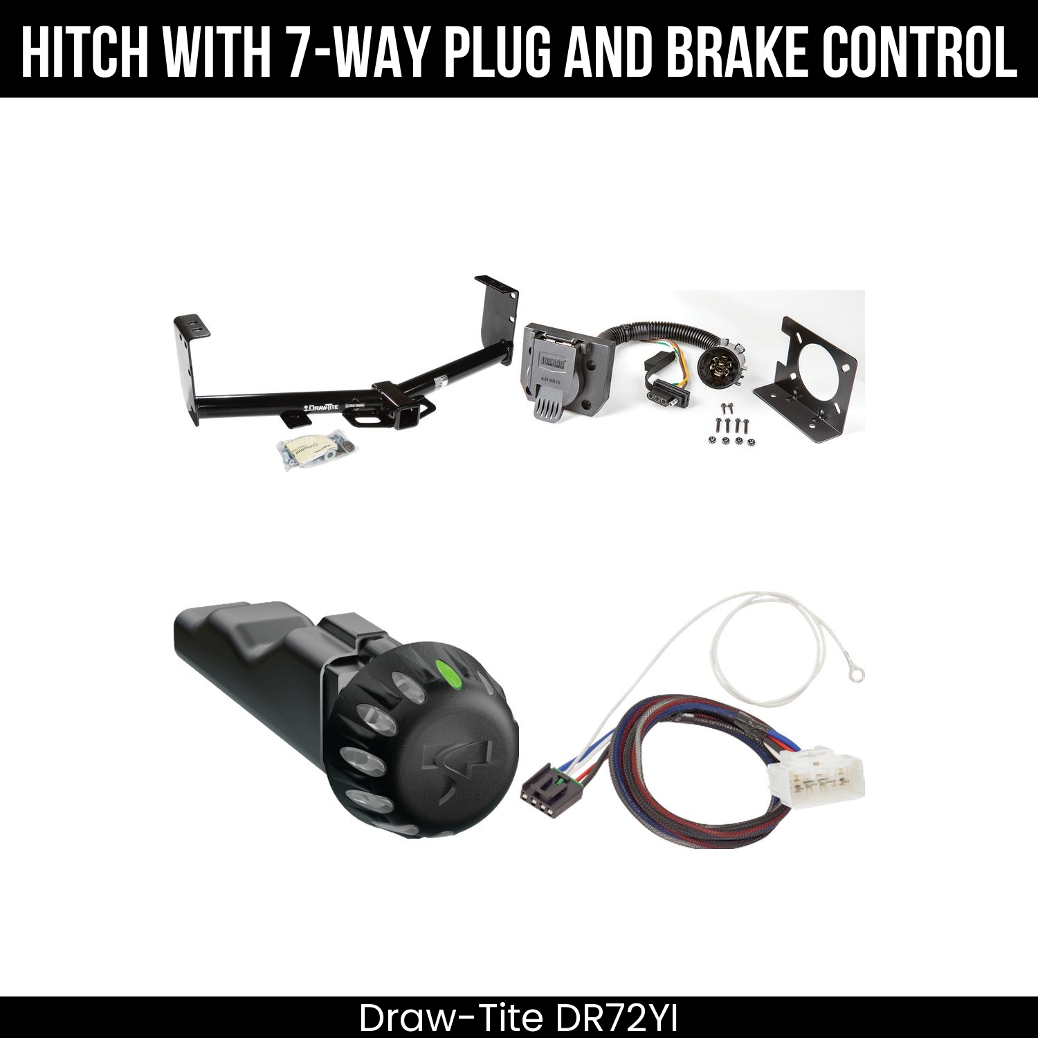 Trailer Hitch , 7-Way , Tekonsha Voyager iD Smart Brake Control