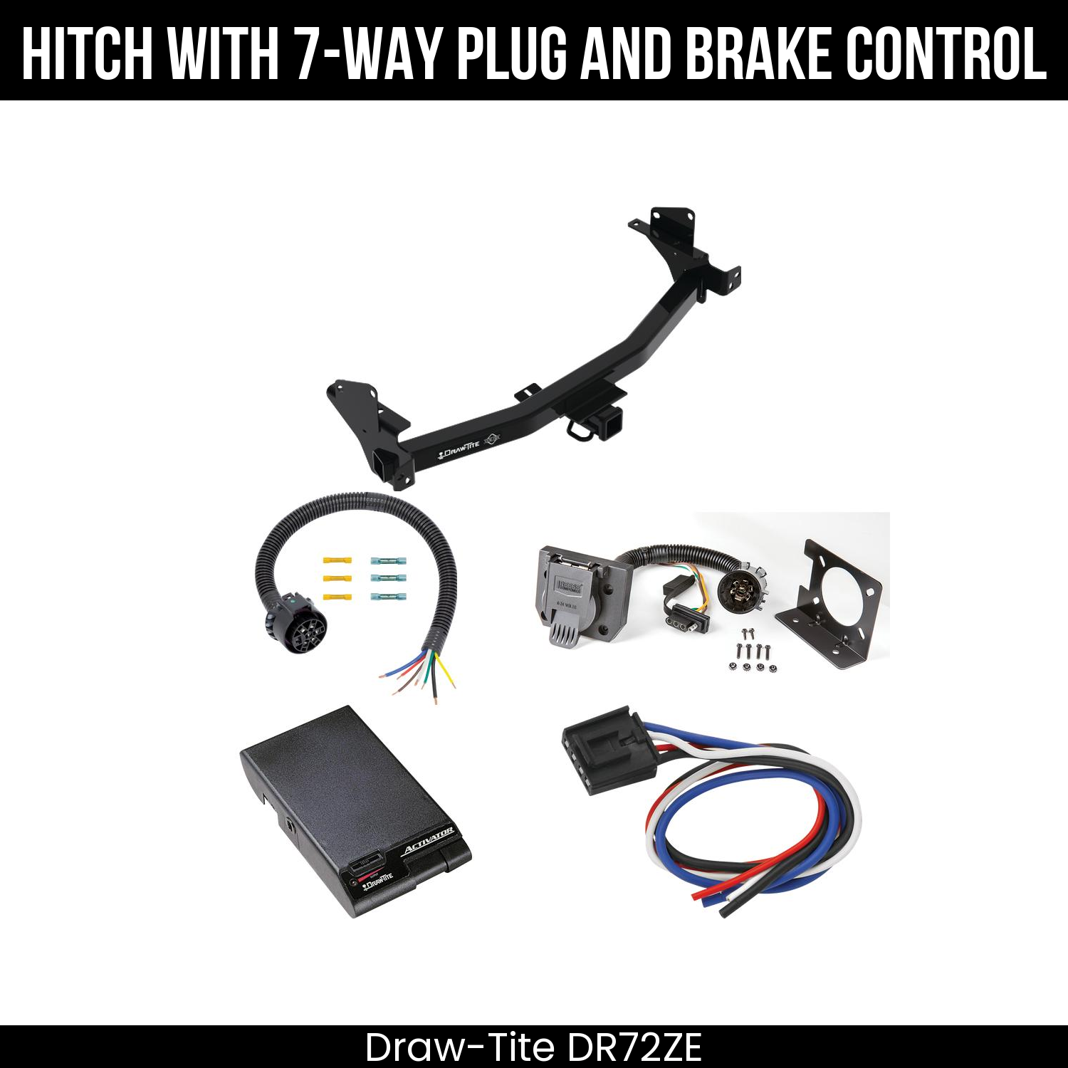Trailer Hitch , 7-Way , Draw-Tite Activator Brake Control