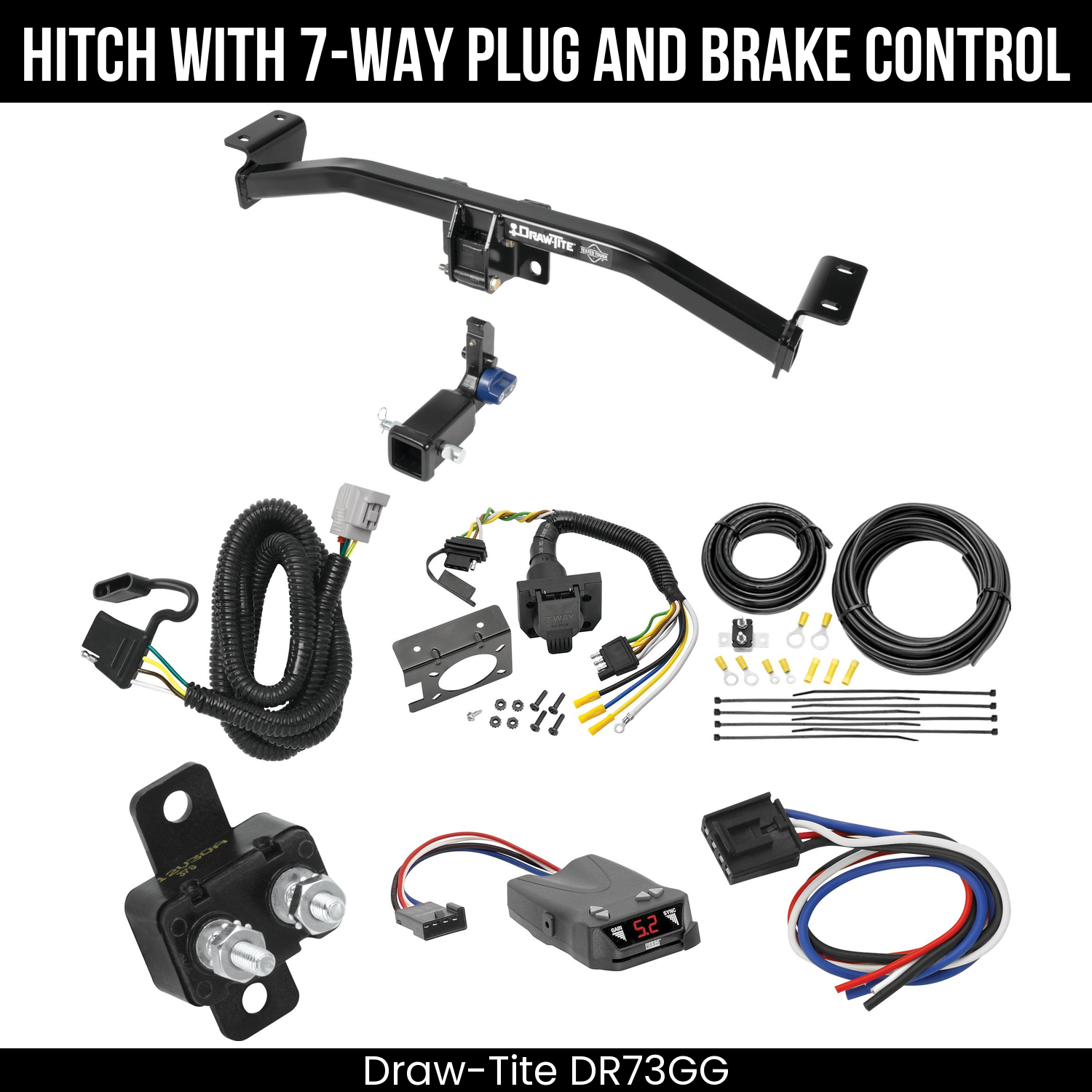 Trailer Hitch , 7-Way , Reese Brakeman IV Brake Control