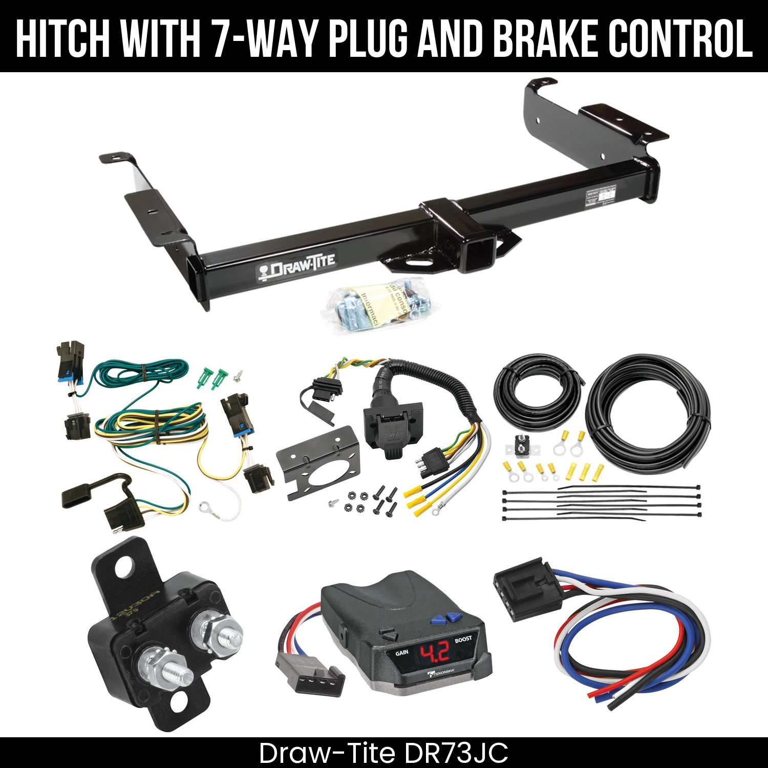 Trailer Hitch , 7-Way , Tekonsha Brake EVN Control
