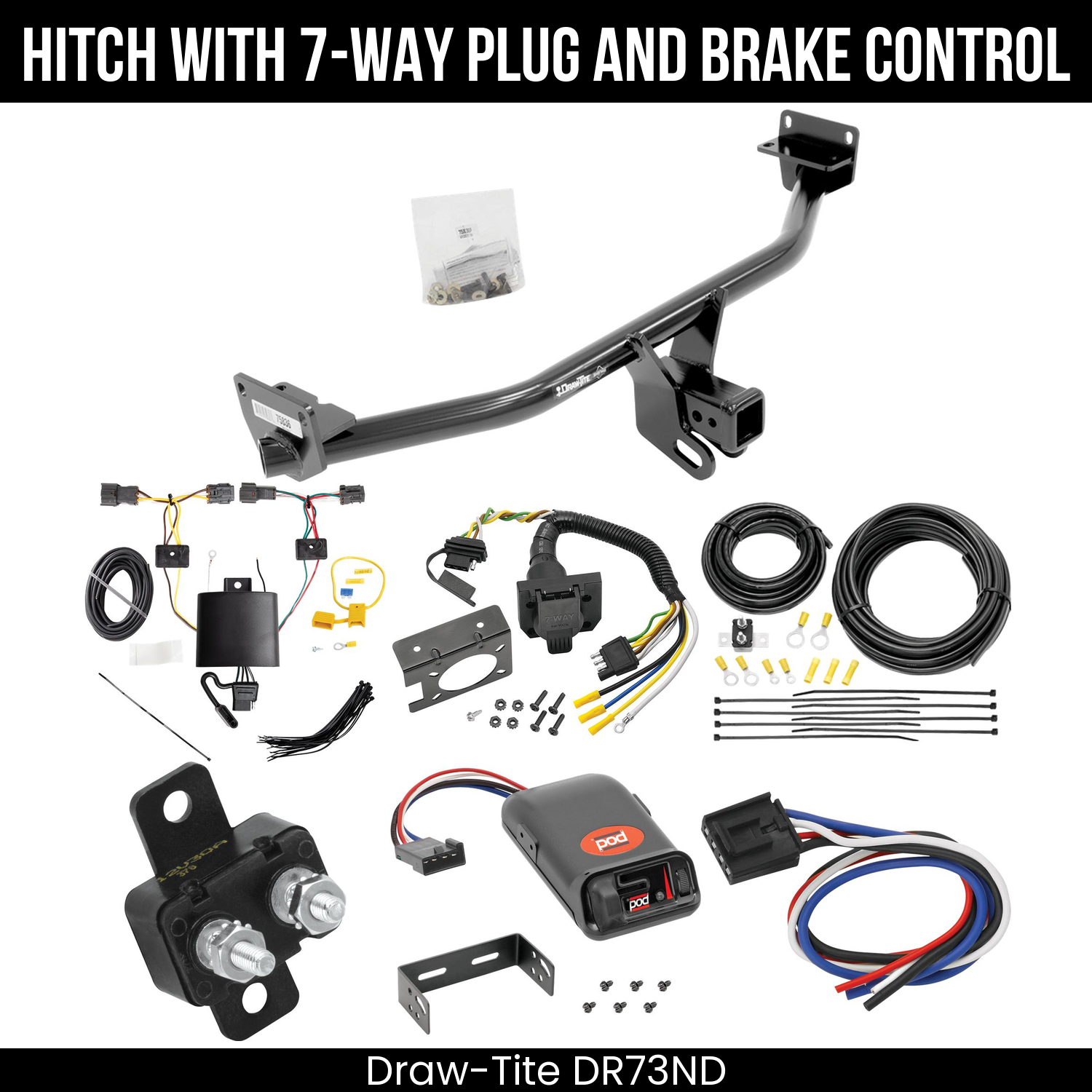 Trailer Hitch , 7-Way , Pro Series POD Brake Control