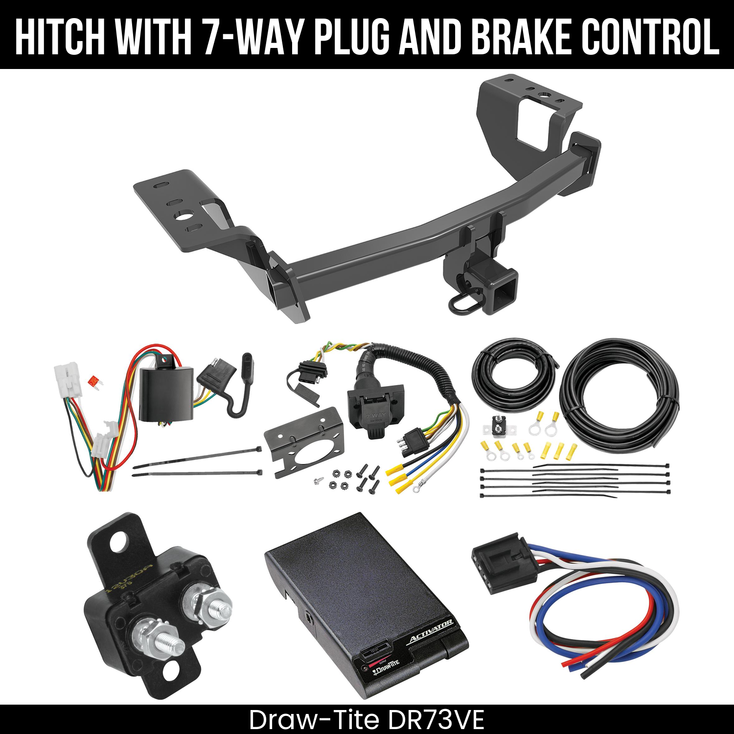 Trailer Hitch , 7-Way , Draw-Tite Activator Brake Control