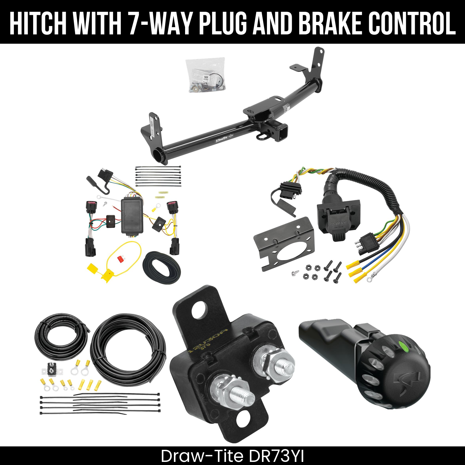 Trailer Hitch , 7-Way , Tekonsha Voyager iD Smart Brake Control