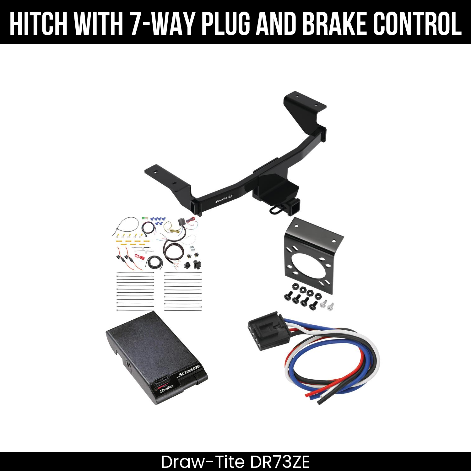 Trailer Hitch , 7-Way , Draw-Tite Activator Brake Control