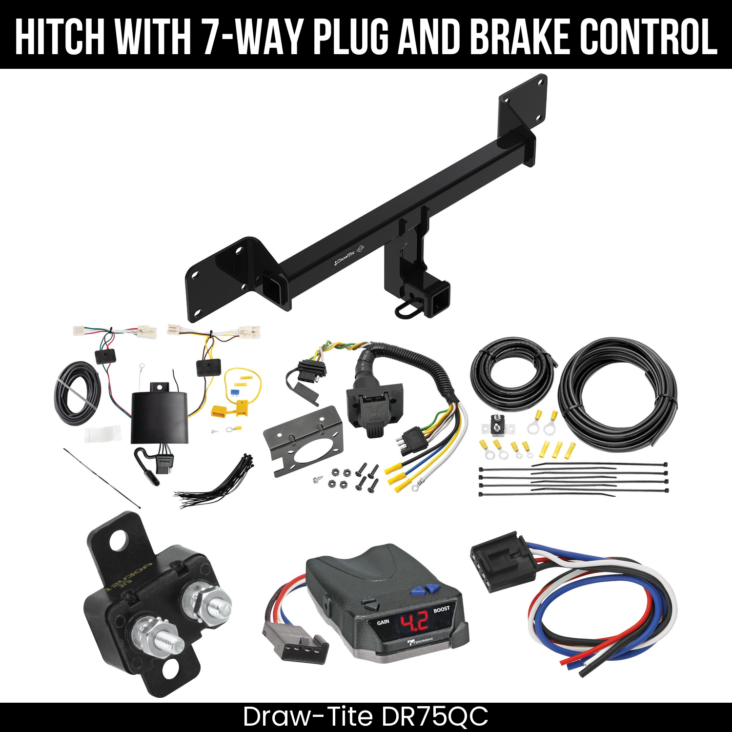 Trailer Hitch , 7-Way , Tekonsha Brake EVN Control