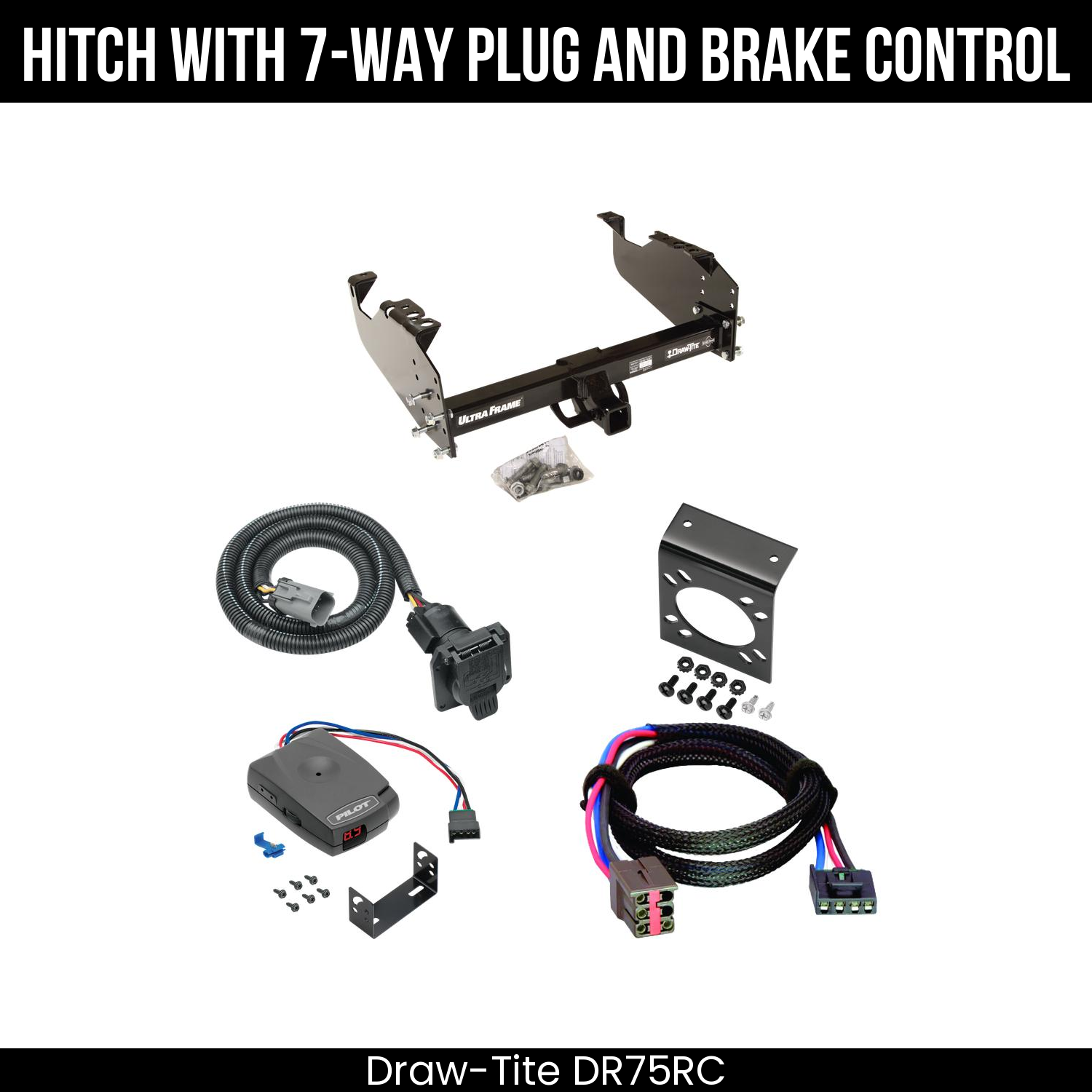 Trailer Hitch , 7-Way , Pro Series Pilot Brake Control