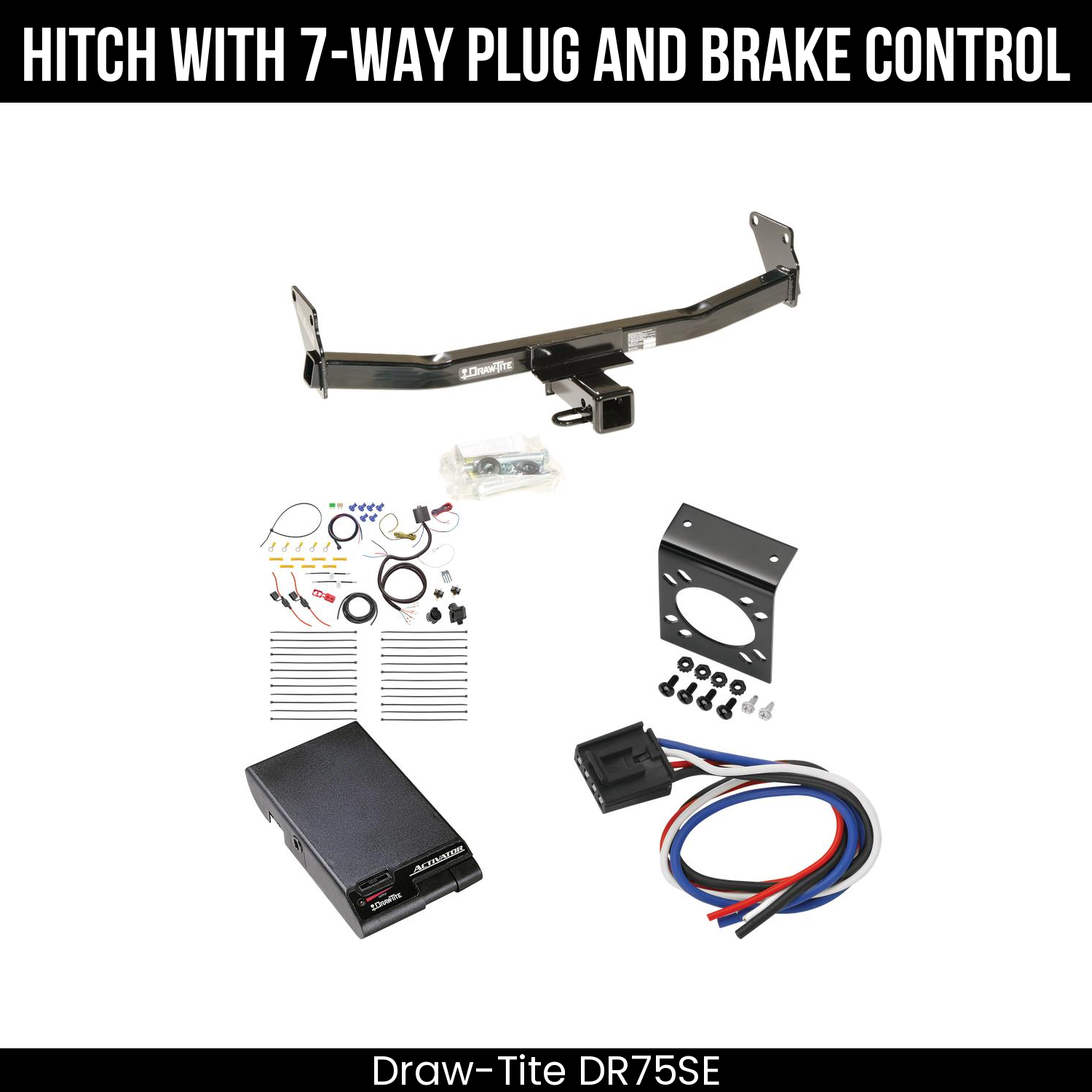 Trailer Hitch , 7-Way , Draw-Tite Activator Brake Control
