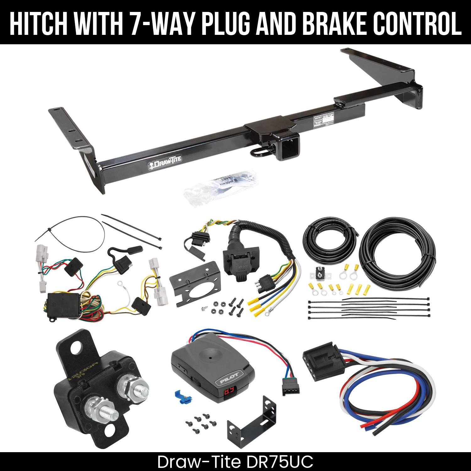 Trailer Hitch , 7-Way , Pro Series Pilot Brake Control