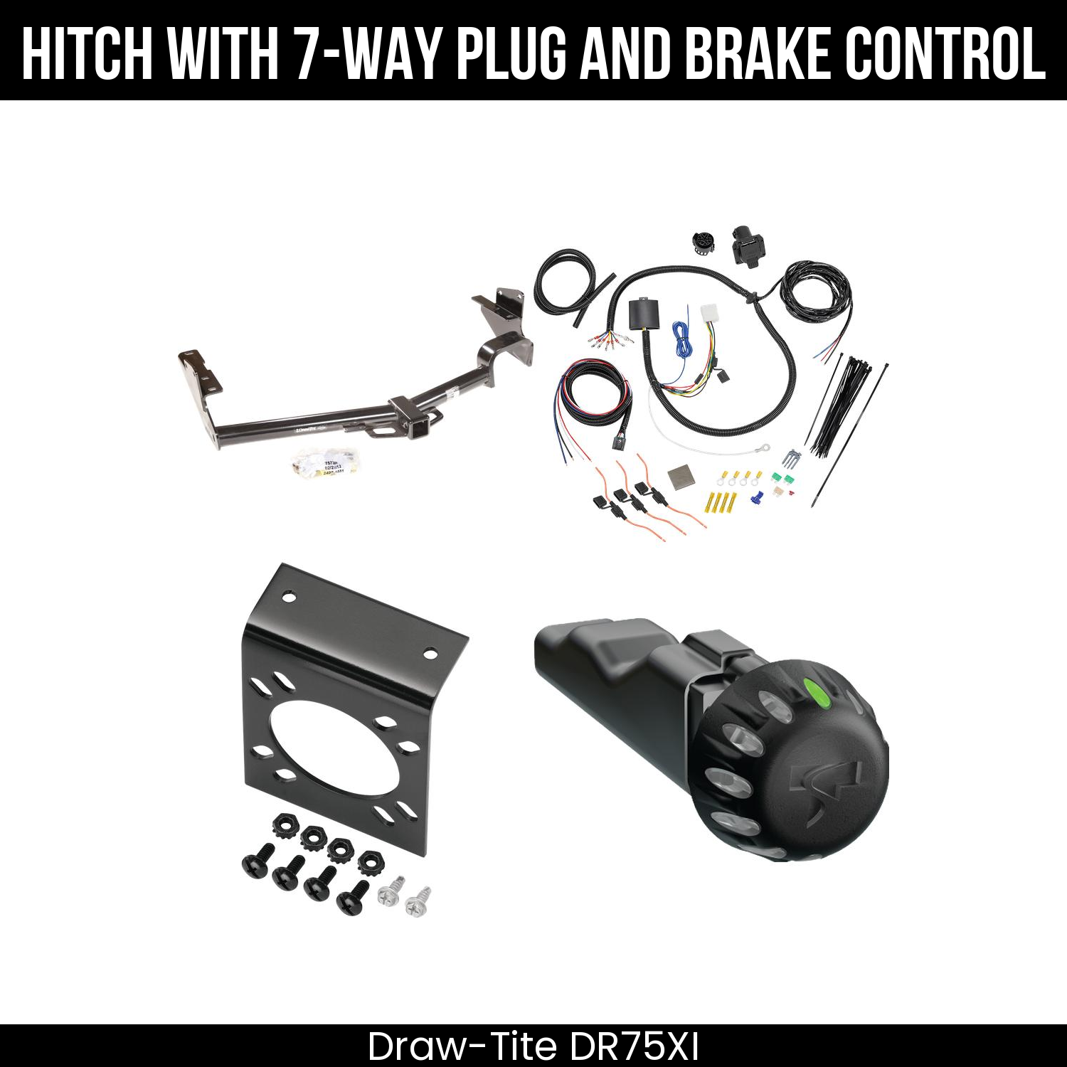 Trailer Hitch , 7-Way , Tekonsha Voyager iD Smart Brake Control