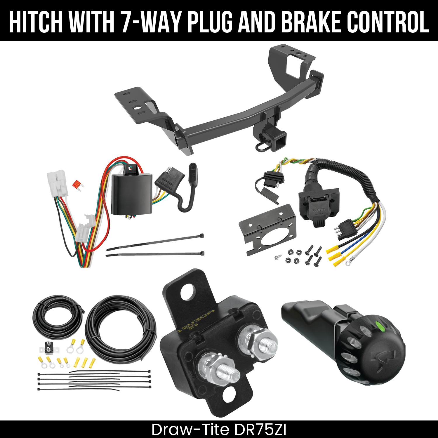 Trailer Hitch , 7-Way , Tekonsha Voyager iD Smart Brake Control