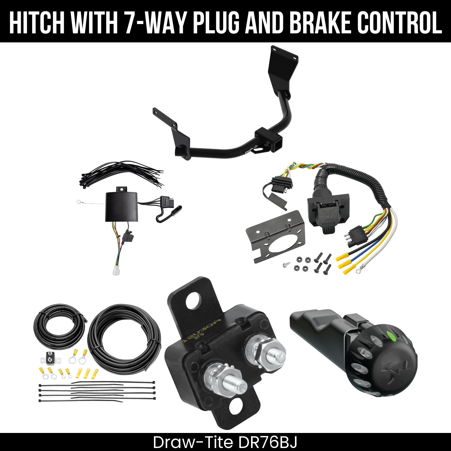 Trailer Hitch , 7-Way , Tekonsha Voyager iD Smart Brake Control