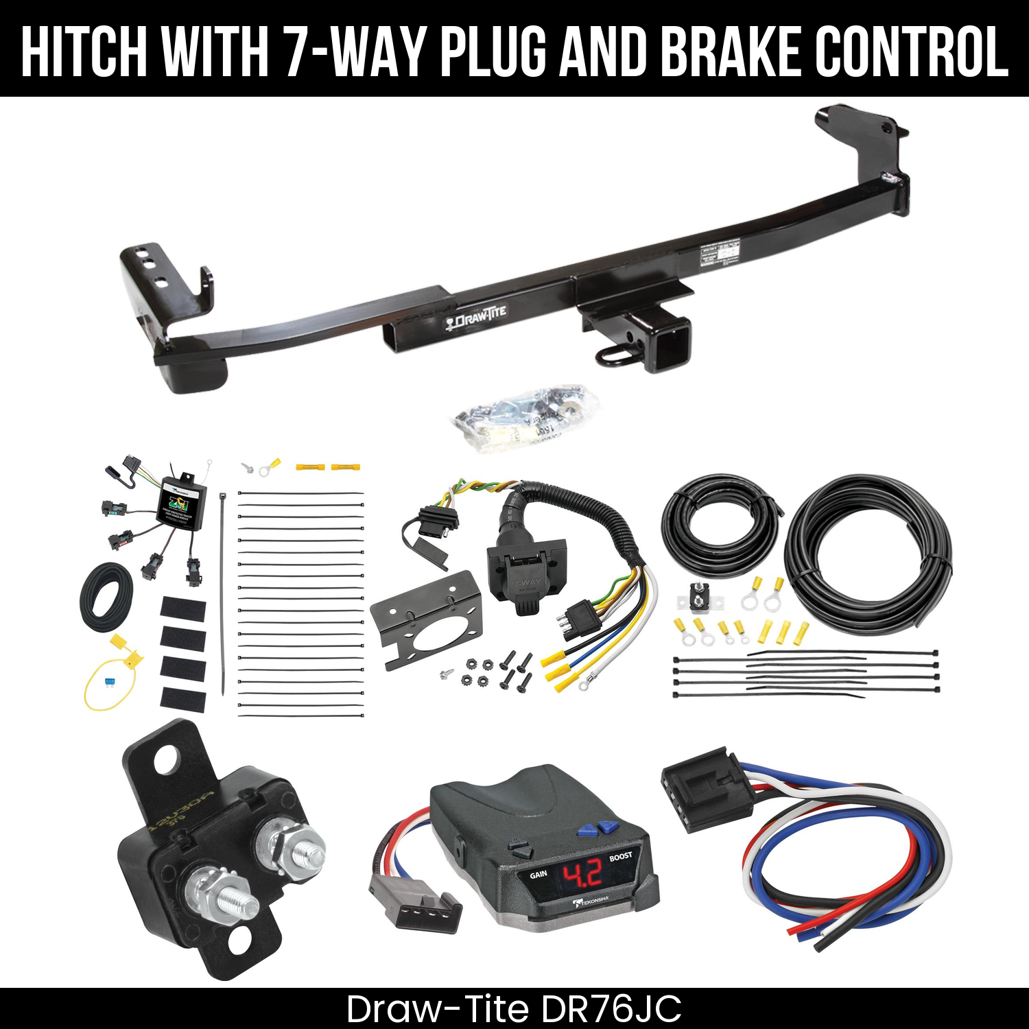 Trailer Hitch , 7-Way , Tekonsha Brake EVN Control