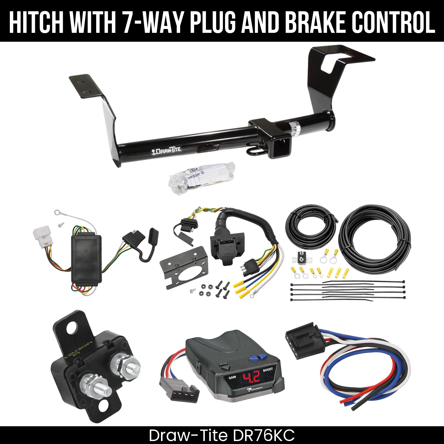 Trailer Hitch , 7-Way , Tekonsha Brake EVN Control