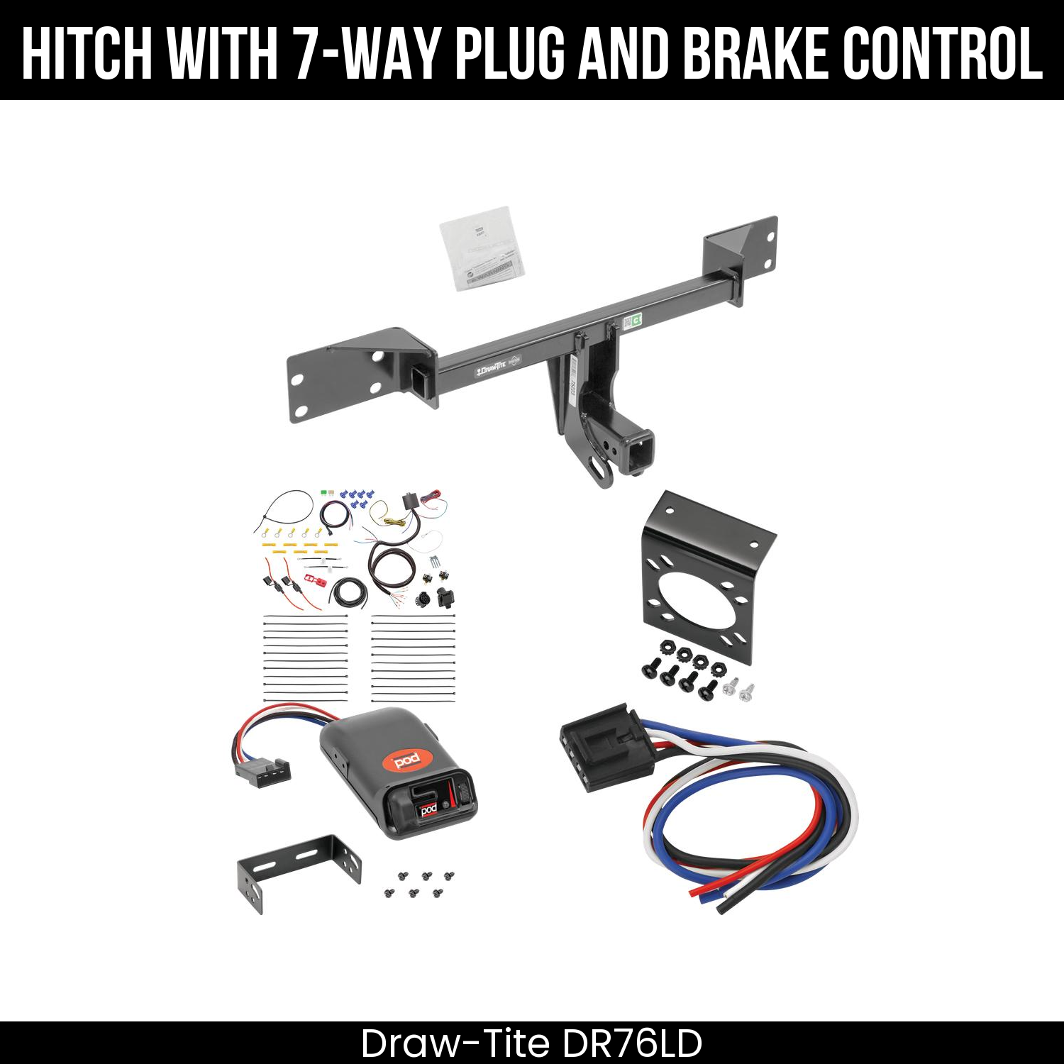 Trailer Hitch , 7-Way , Pro Series POD Brake Control