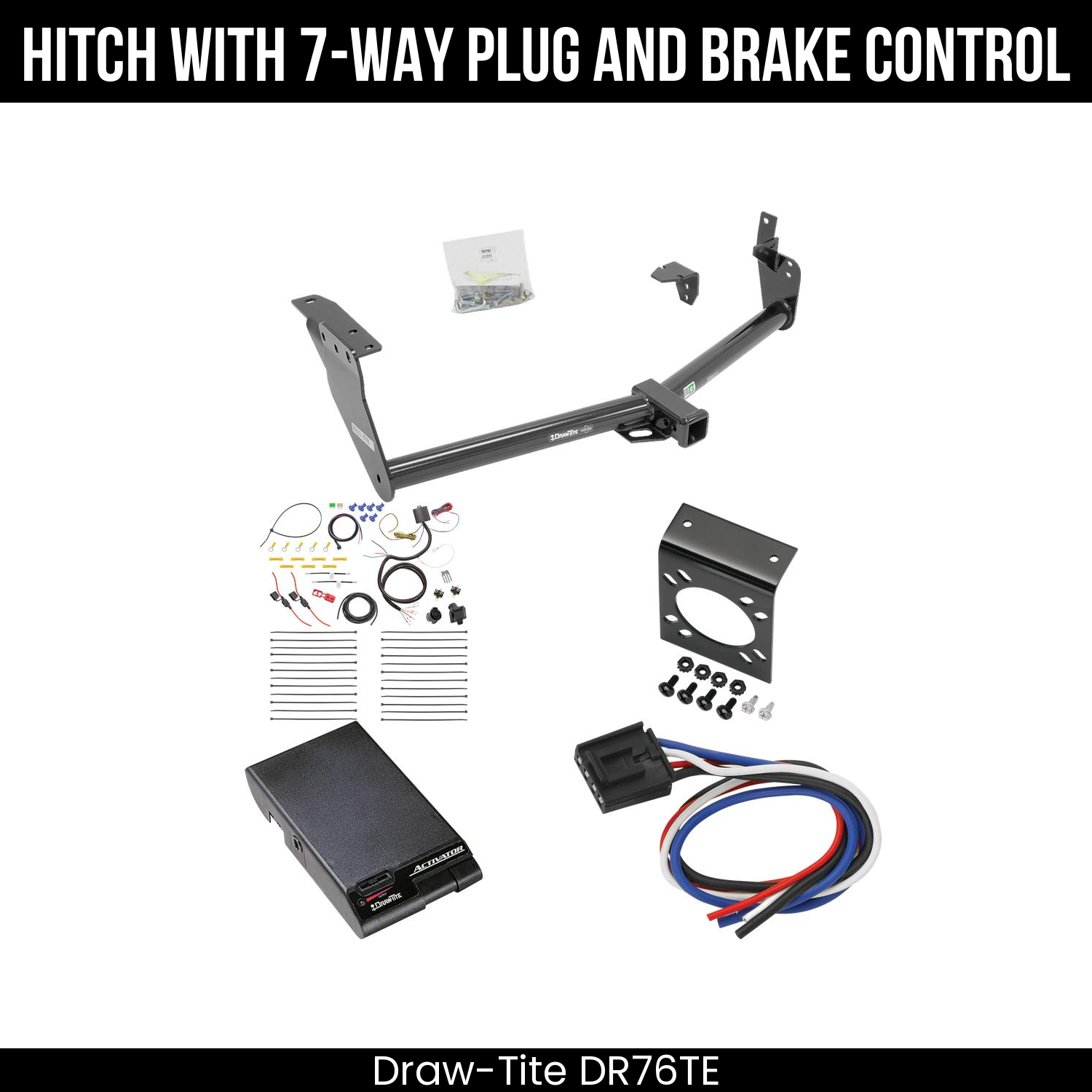 Trailer Hitch , 7-Way , Draw-Tite Activator Brake Control