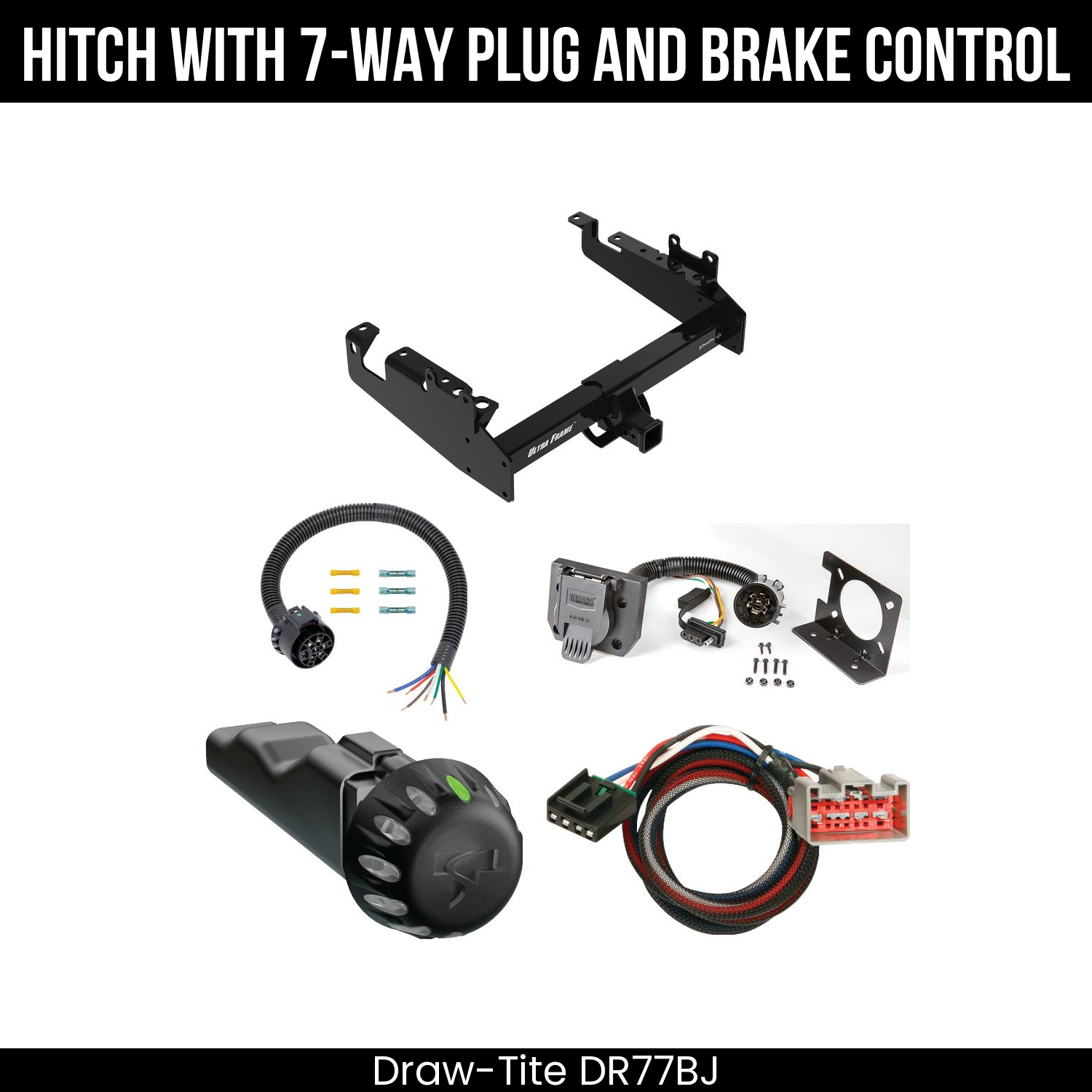 Trailer Hitch , 7-Way , Tekonsha Voyager iD Smart Brake Control