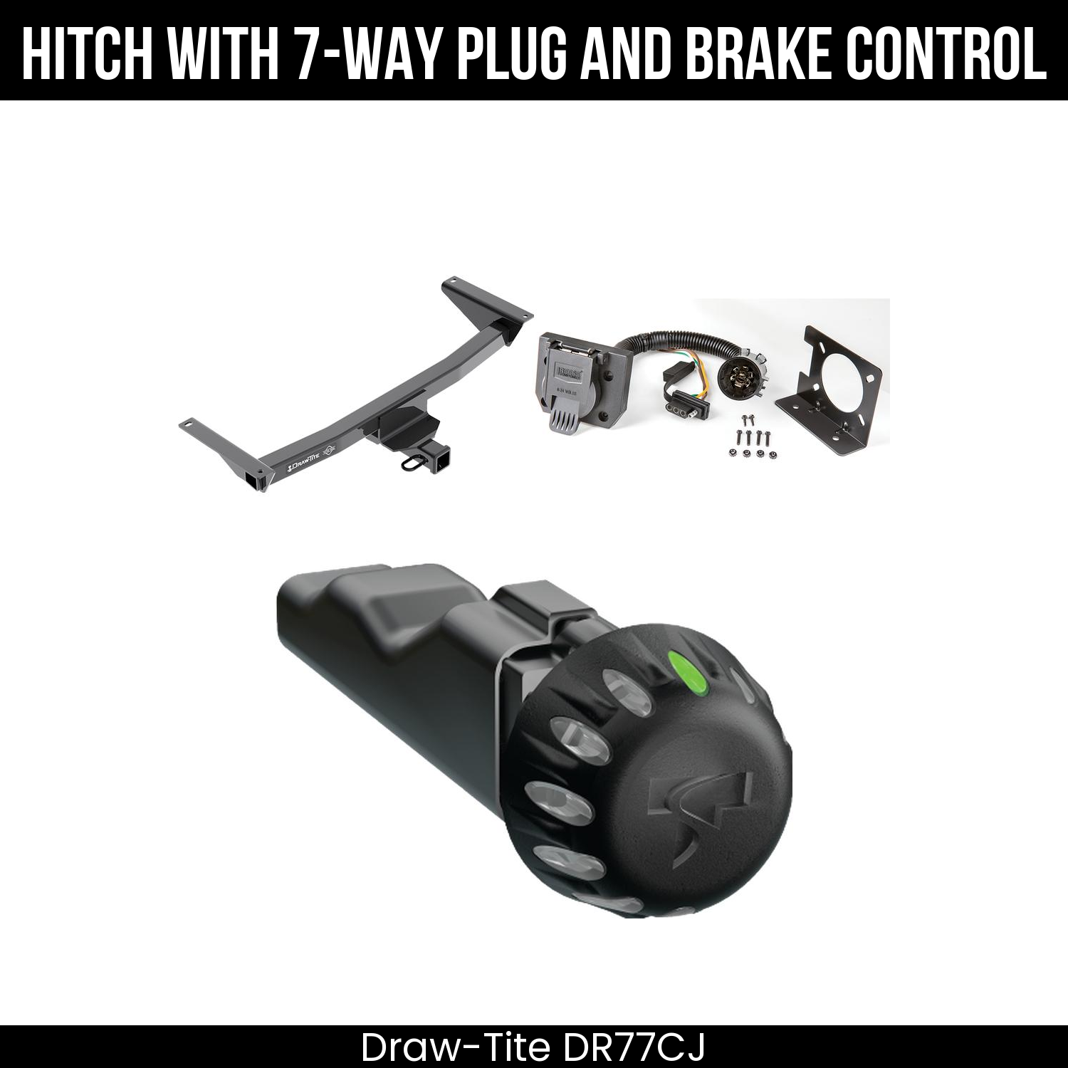 Trailer Hitch , 7-Way , Tekonsha Voyager iD Smart Brake Control