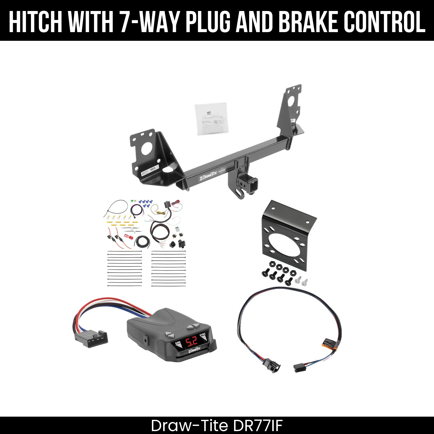 Trailer Hitch , 7-Way , Draw-Tite Activator IV Brake Control