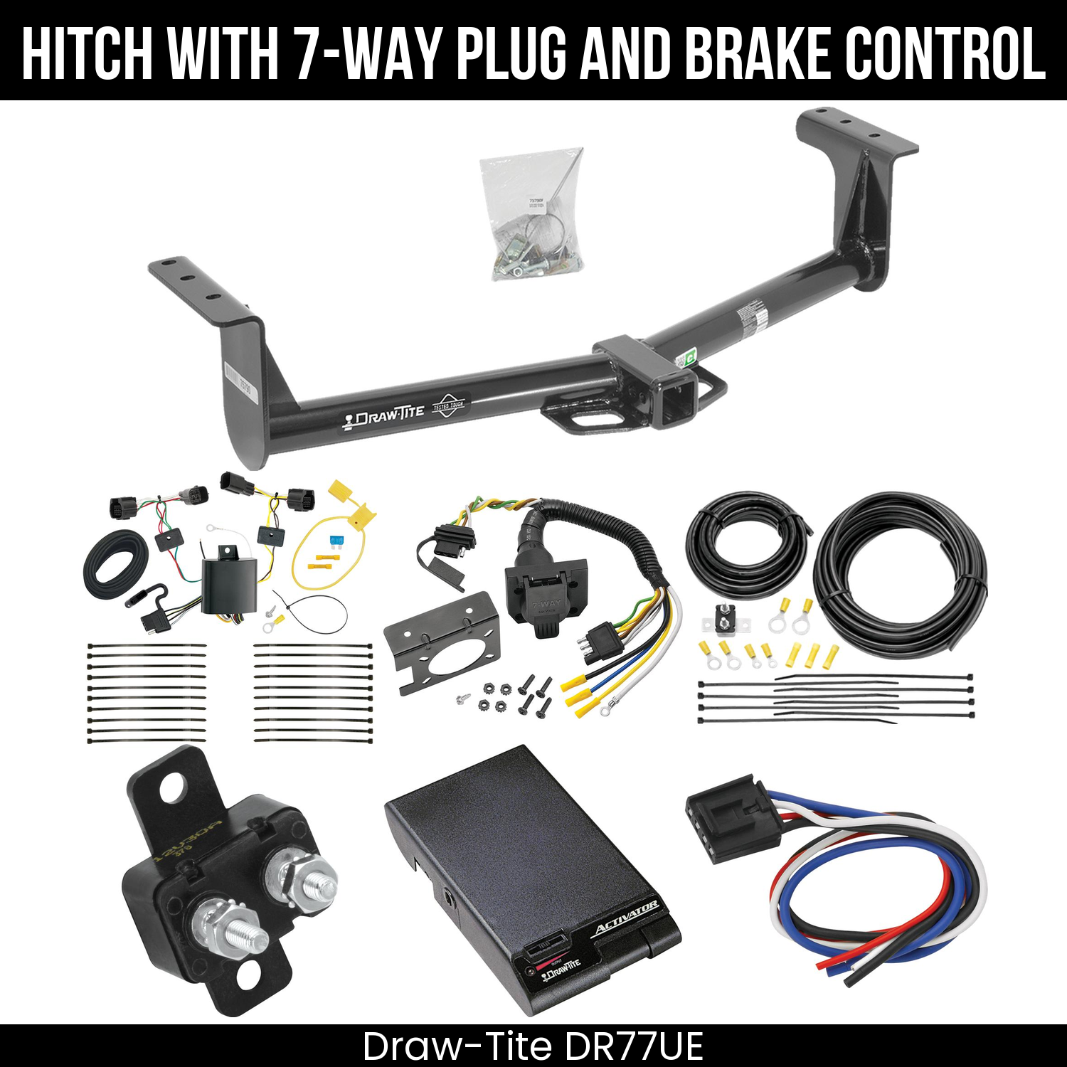 Trailer Hitch , 7-Way , Draw-Tite Activator Brake Control