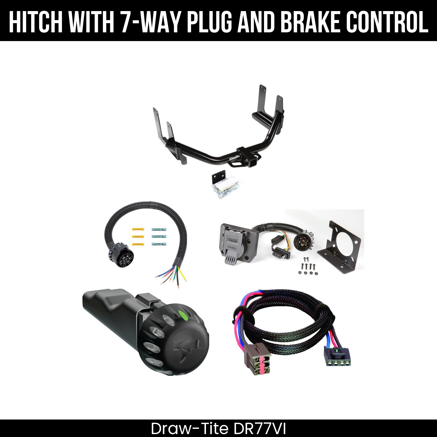 Trailer Hitch , 7-Way , Tekonsha Voyager iD Smart Brake Control