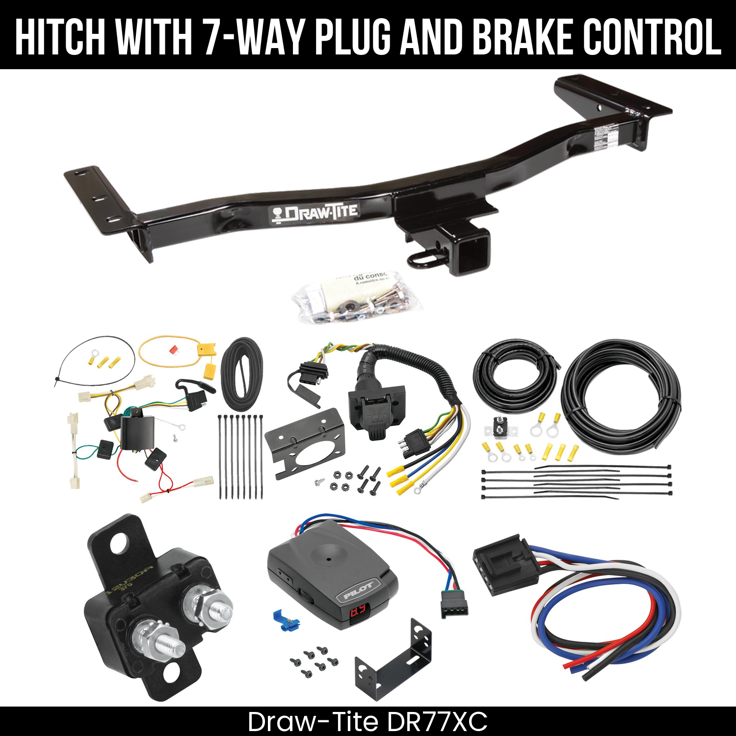Trailer Hitch , 7-Way , Pro Series Pilot Brake Control