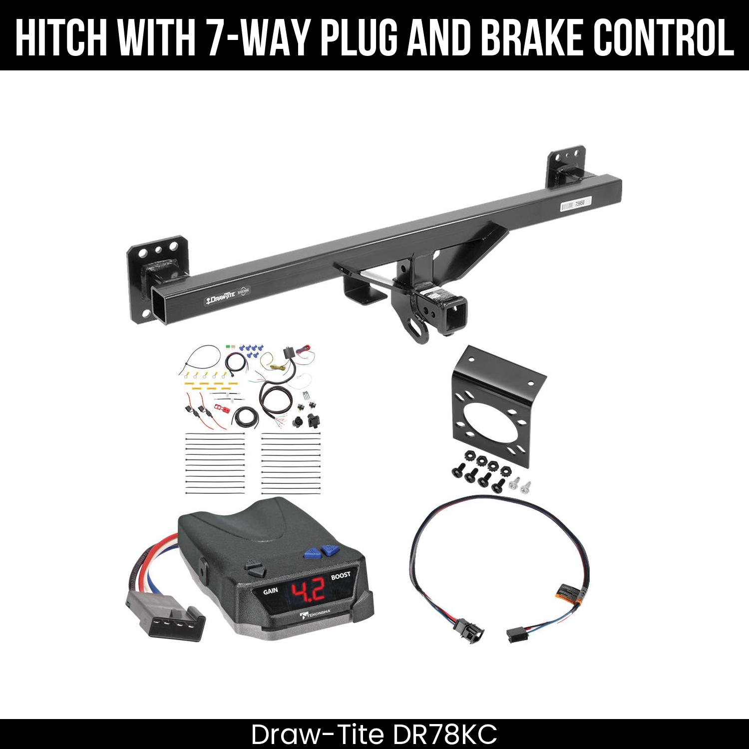 Trailer Hitch , 7-Way , Tekonsha Brake EVN Control