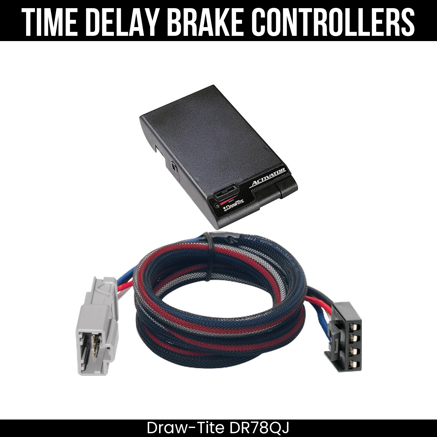 Draw-Tite Activator Brake Control , Plug Adapter