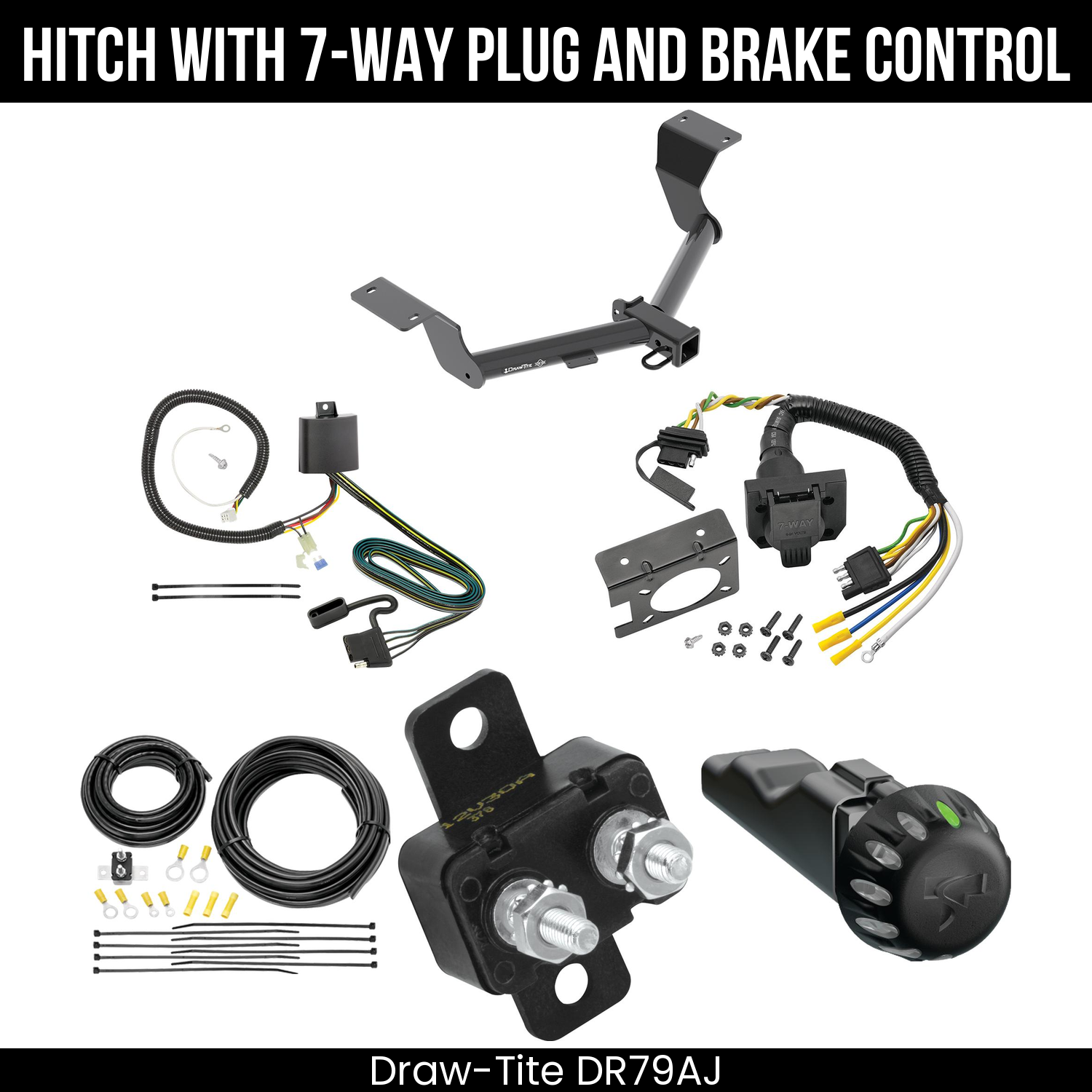 Trailer Hitch , 7-Way , Tekonsha Voyager iD Smart Brake Control