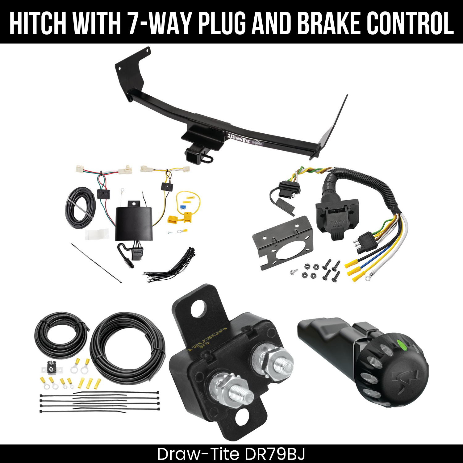 Trailer Hitch , 7-Way , Tekonsha Voyager iD Smart Brake Control