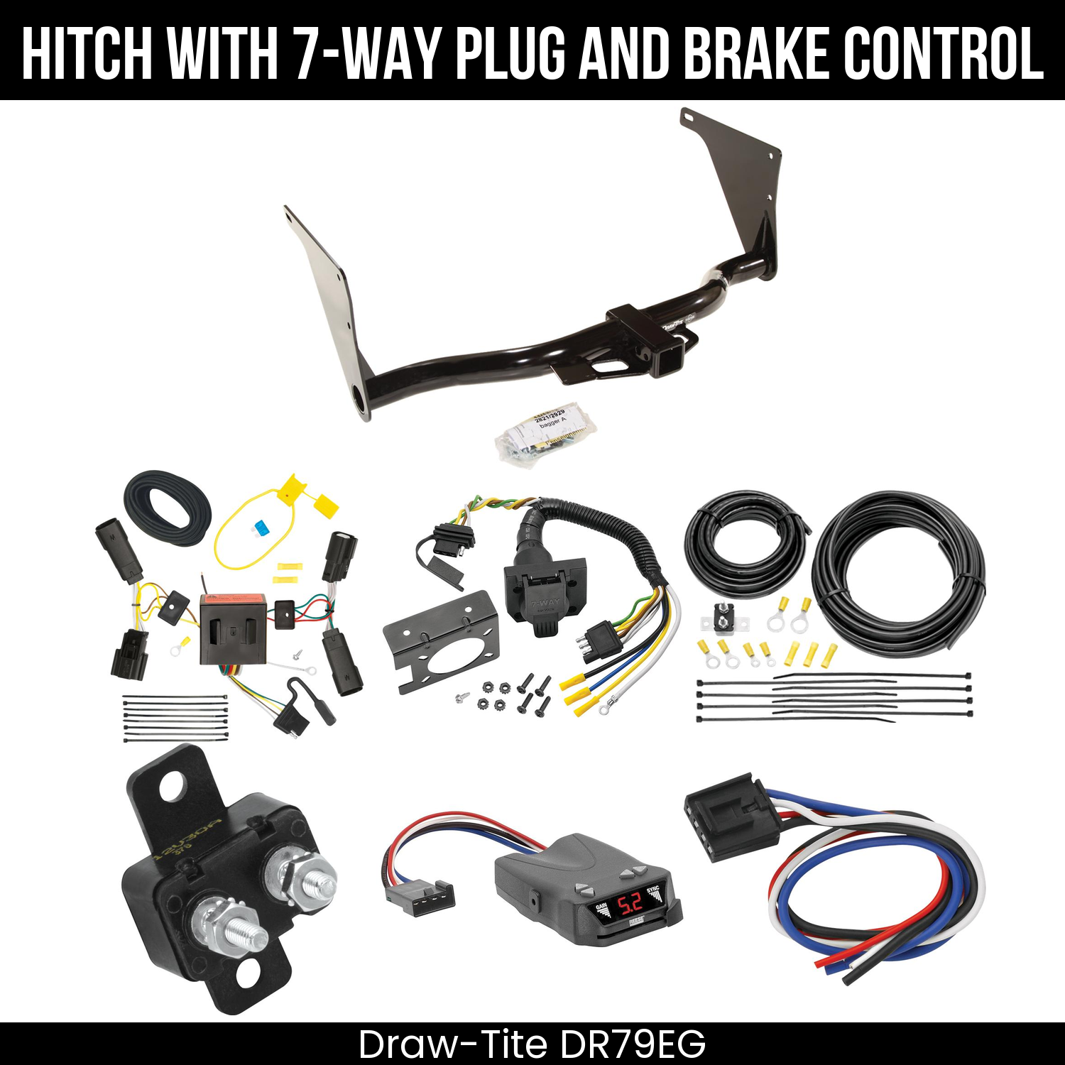 Trailer Hitch , 7-Way , Reese Brakeman IV Brake Control