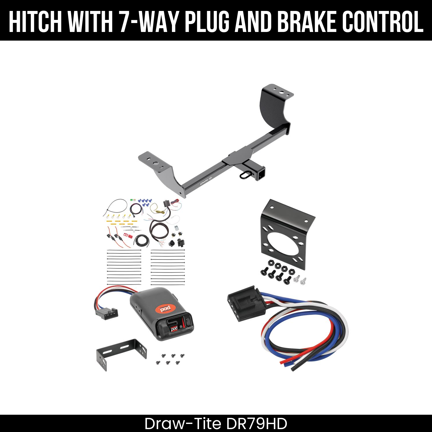 Trailer Hitch , 7-Way , Pro Series POD Brake Control