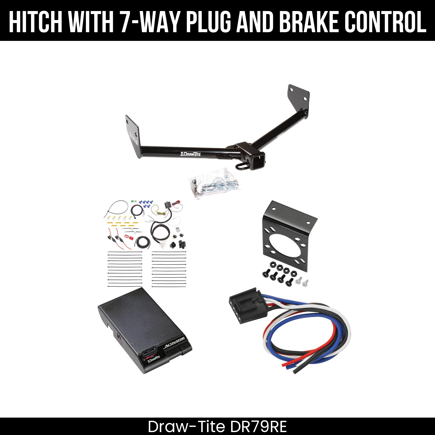 Trailer Hitch , 7-Way , Draw-Tite Activator Brake Control