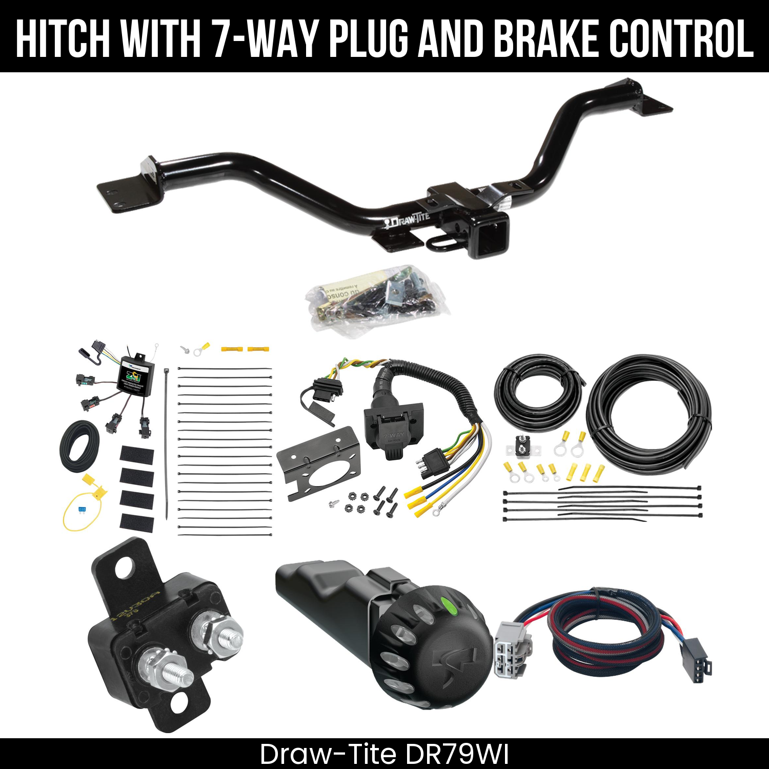Trailer Hitch , 7-Way , Tekonsha Voyager iD Smart Brake Control